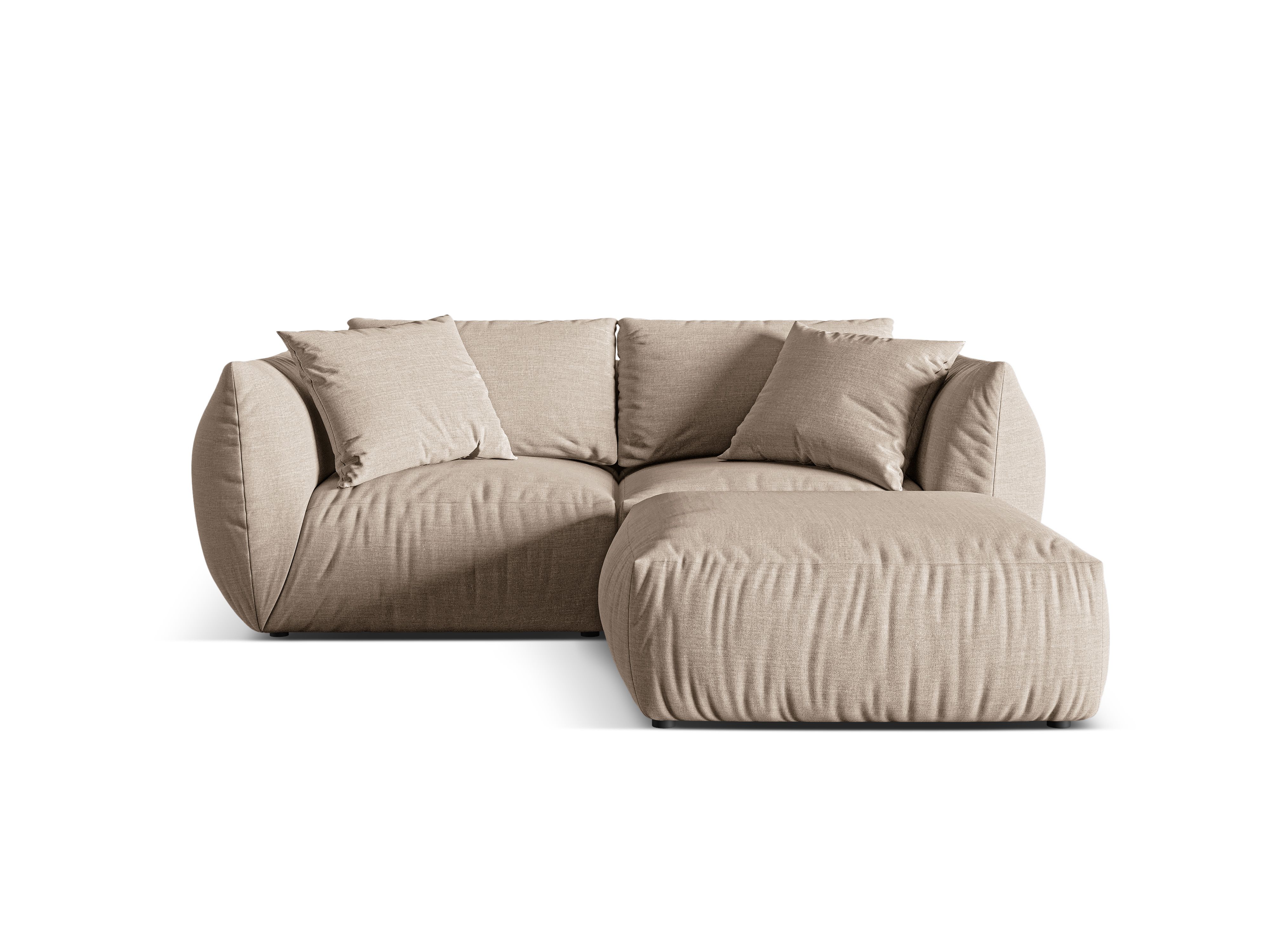 Modular Corner Sofa, "Chris", 4 Seats, 220x200x80