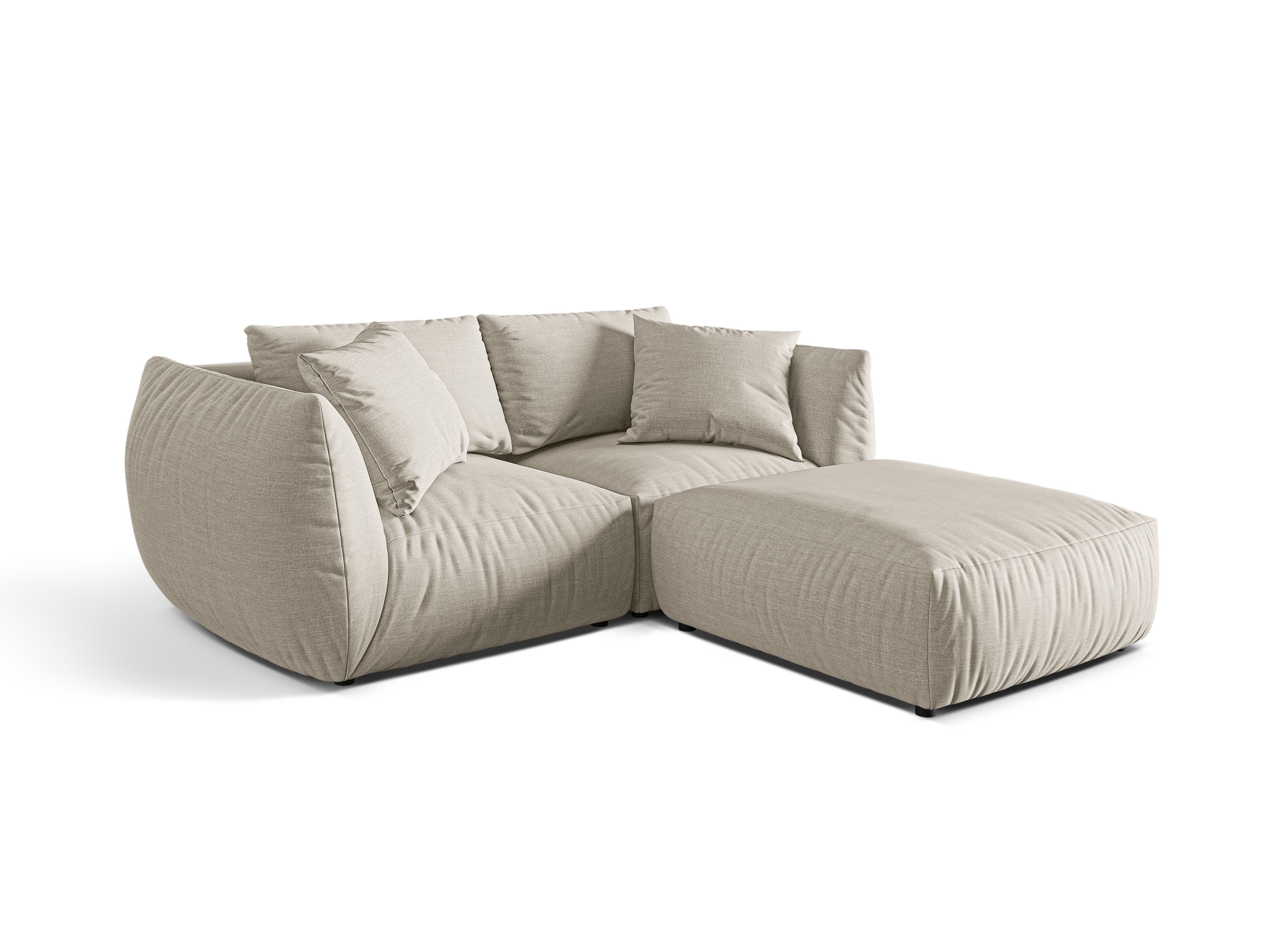 Modular Corner Sofa, "Chris", 4 Seats, 220x200x80