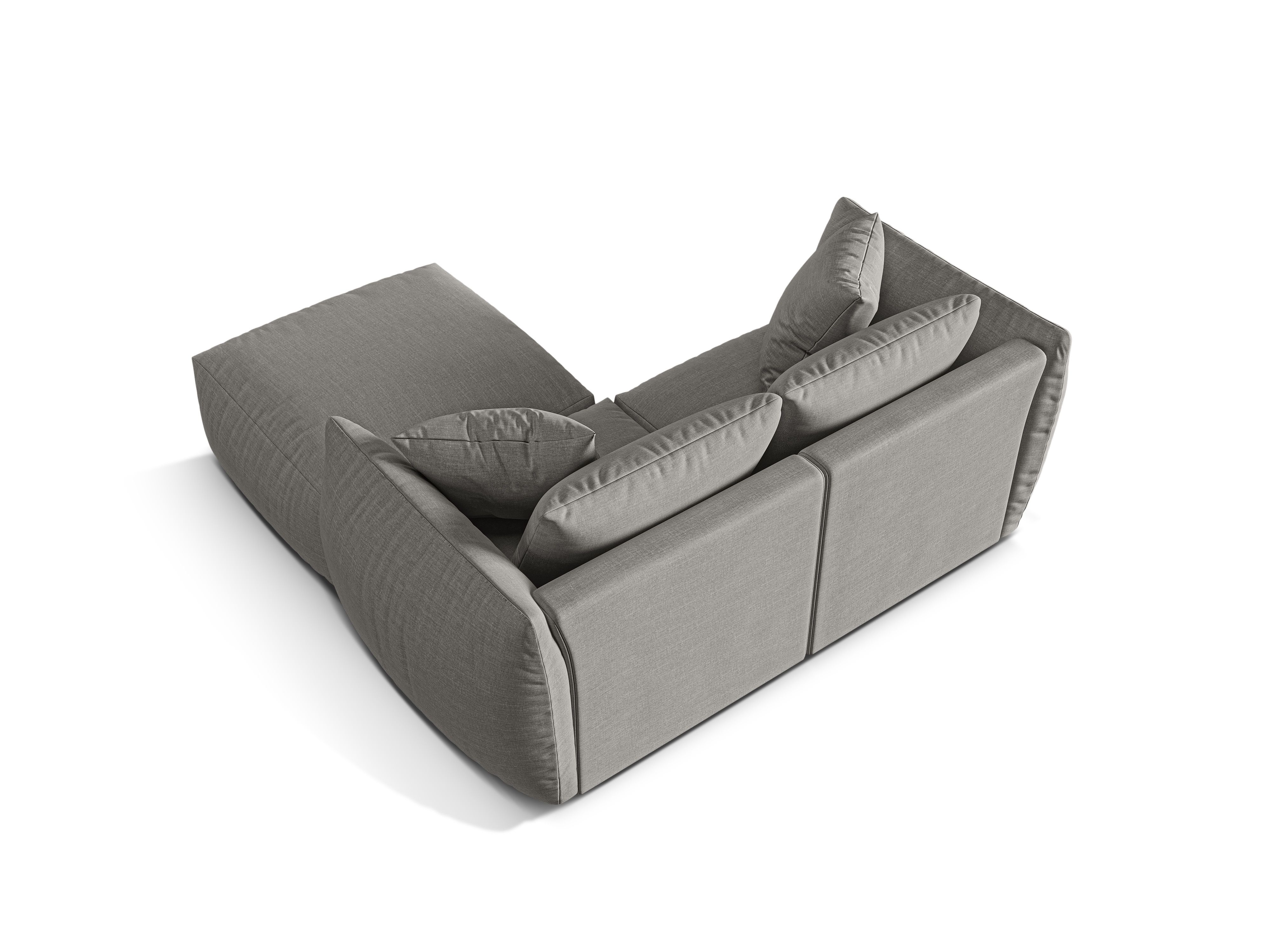 Modular Corner Sofa, "Chris", 4 Seats, 220x200x80