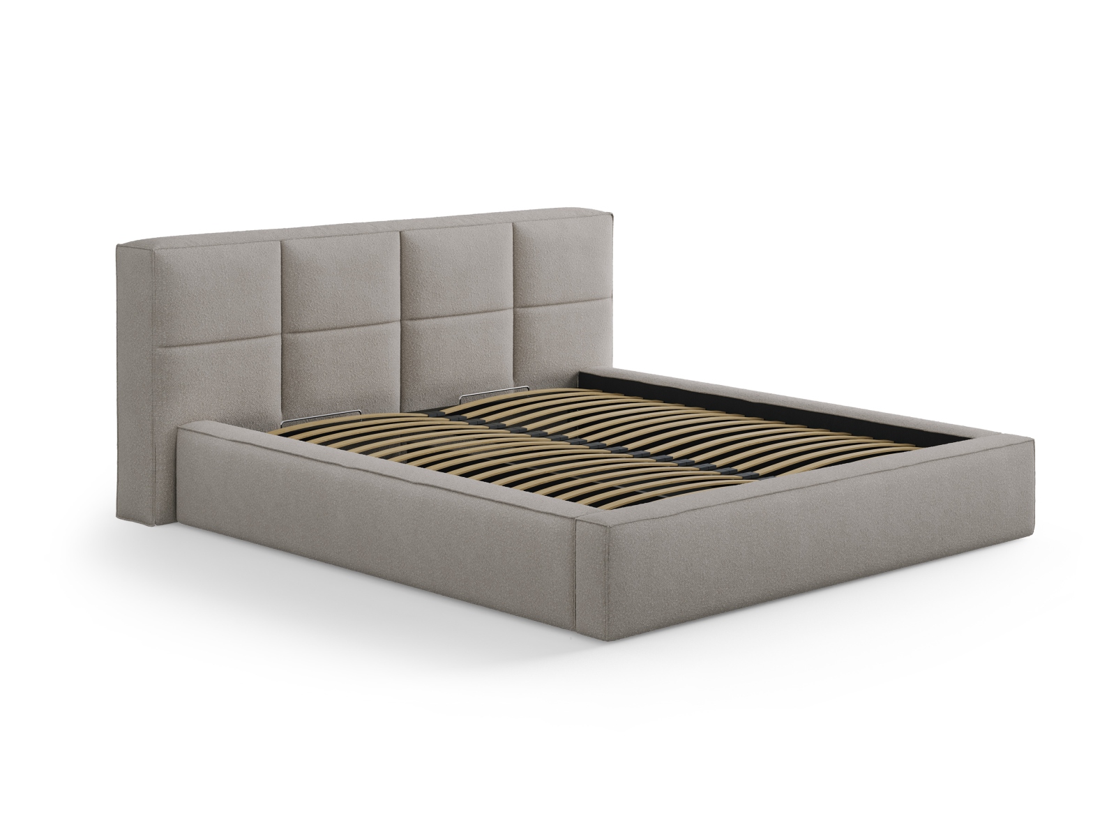 Boucle Headboard, "Darren", 229x11.5x100
