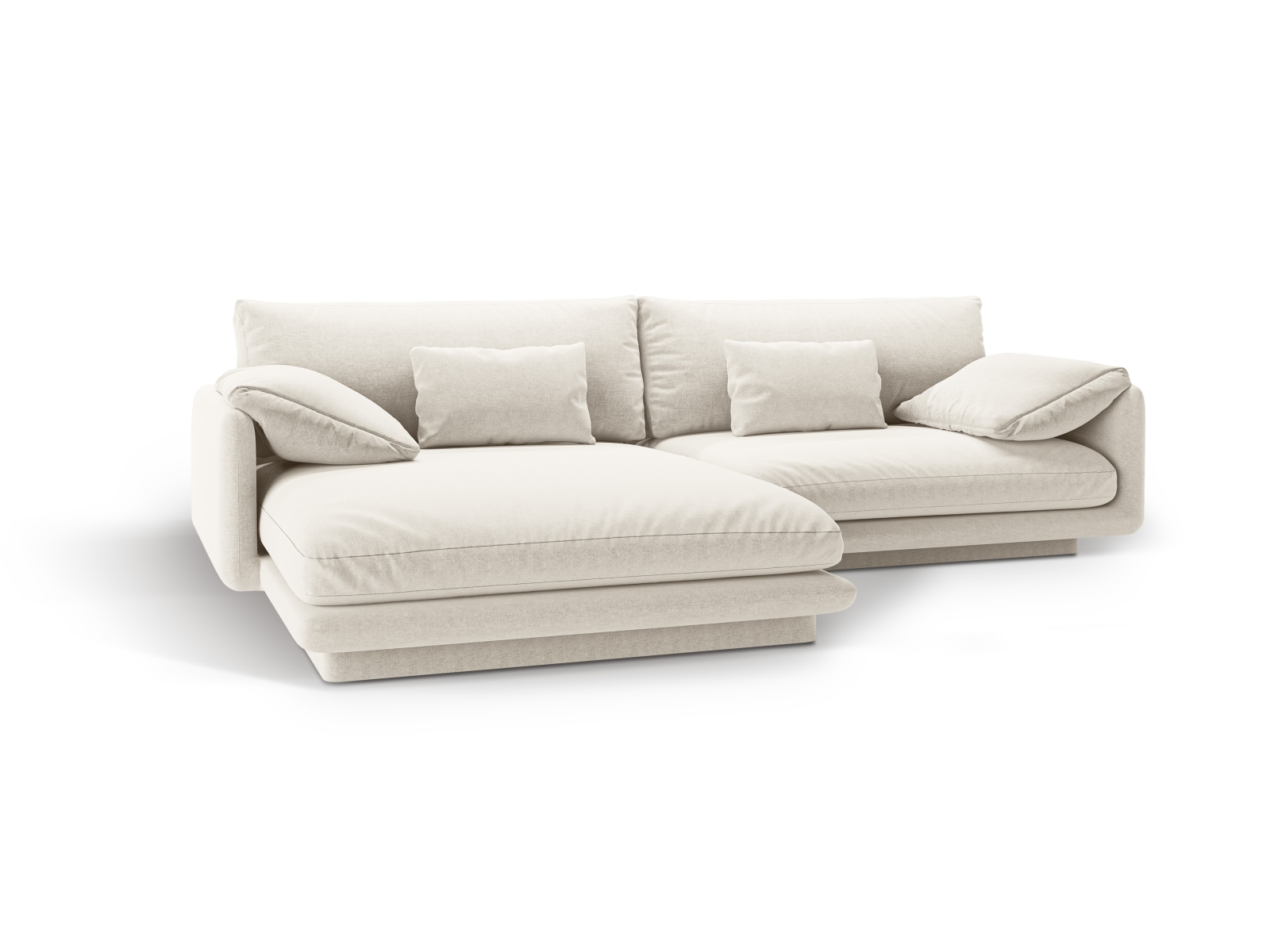 Left Corner Sofa, "Torino", 4 Seats, 250x170x83