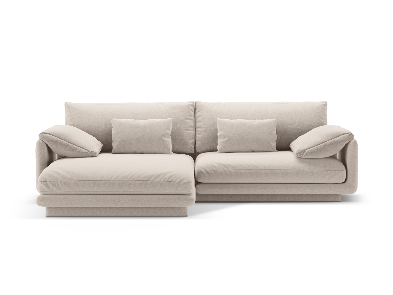 Left Corner Sofa, "Torino", 4 Seats, 250x170x83