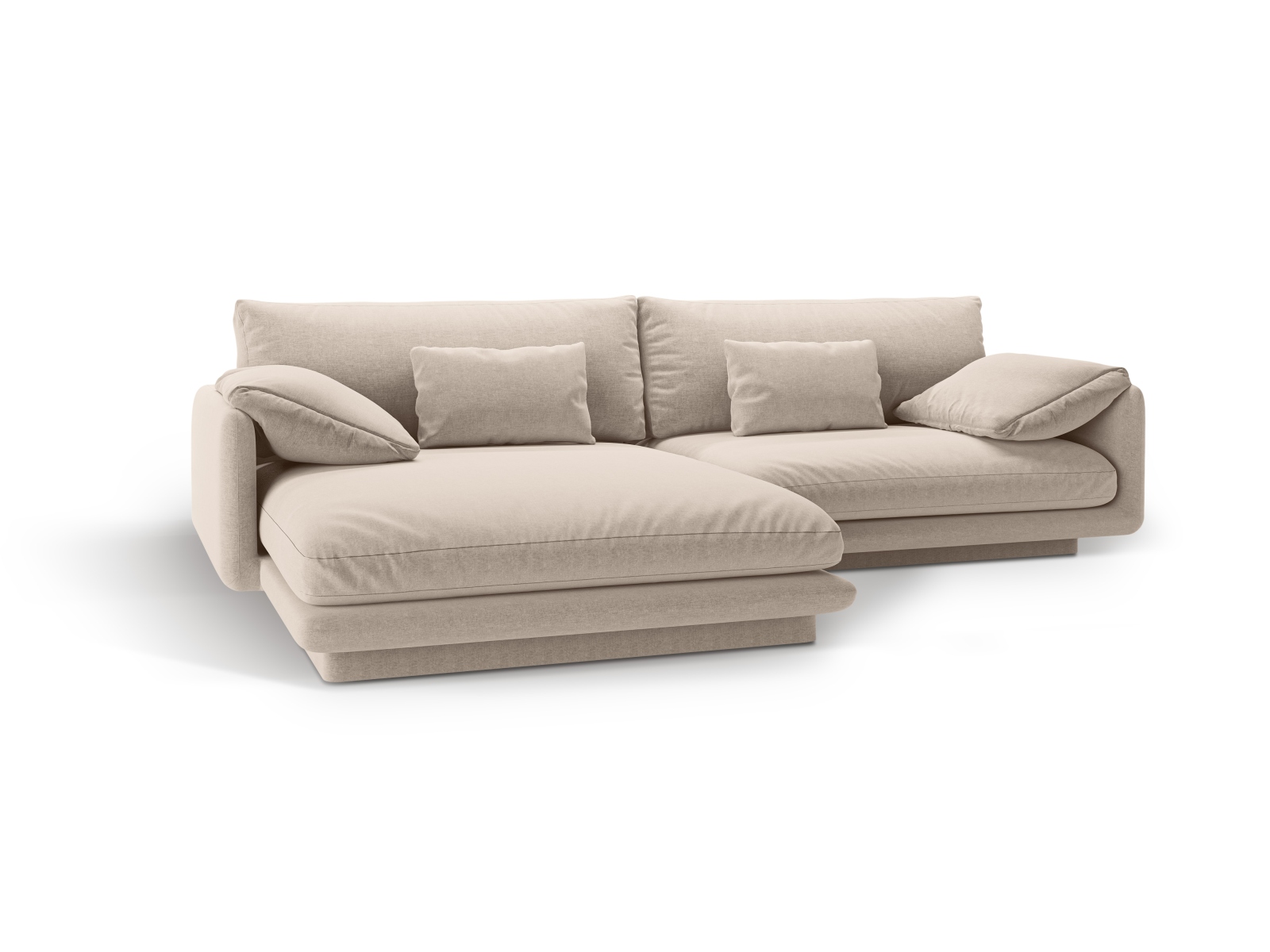 Left Corner Sofa, "Torino", 4 Seats, 250x170x83