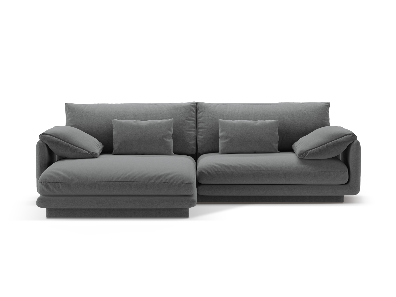 Left Corner Sofa, "Torino", 4 Seats, 250x170x83