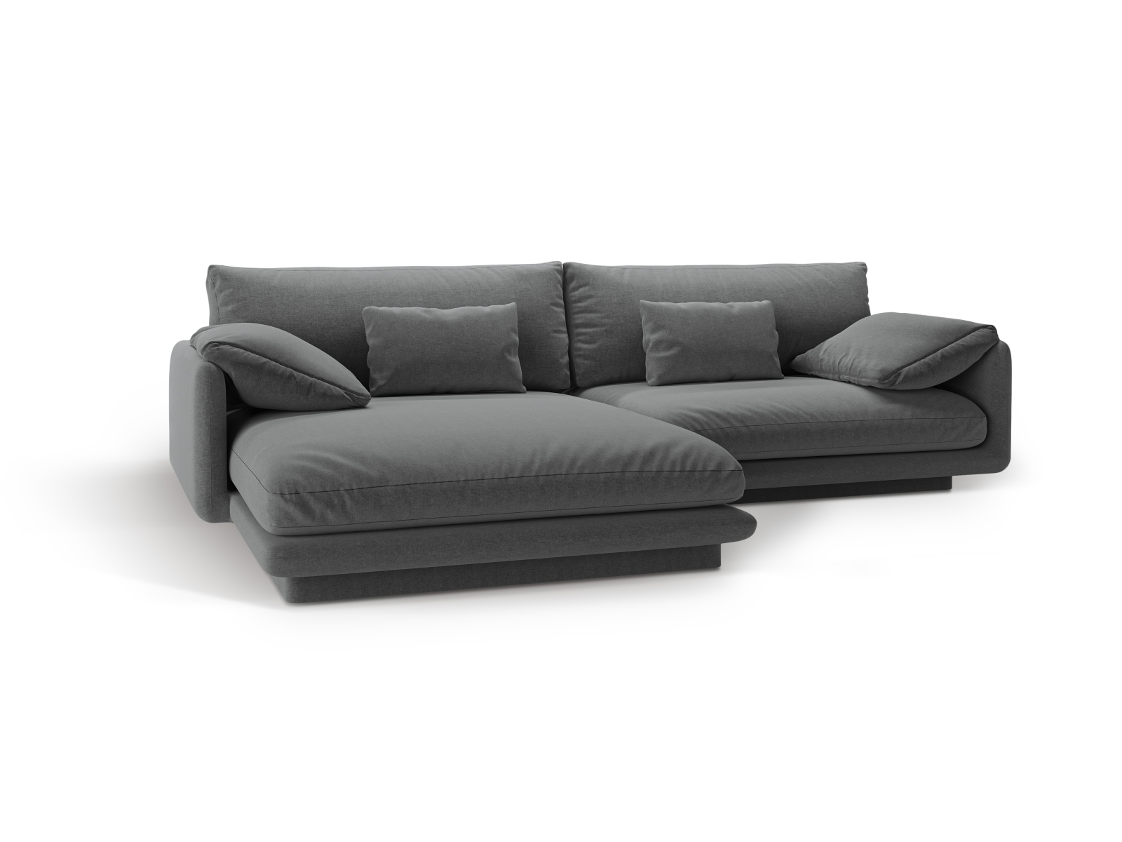 Left Corner Sofa, "Torino", 4 Seats, 250x170x83