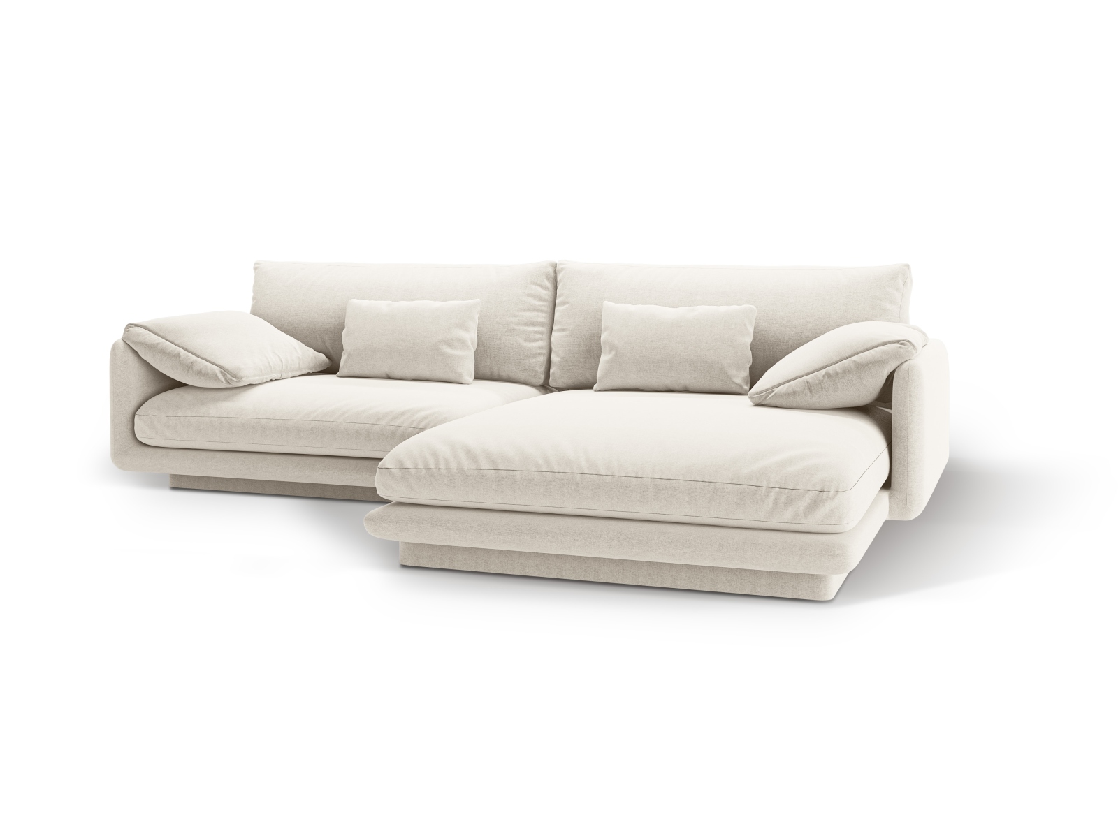 Right Corner Sofa, "Torino", 4 Seats, 250x170x83