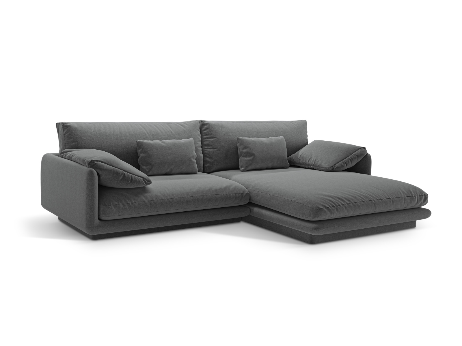 Right Corner Sofa, "Torino", 4 Seats, 250x170x83