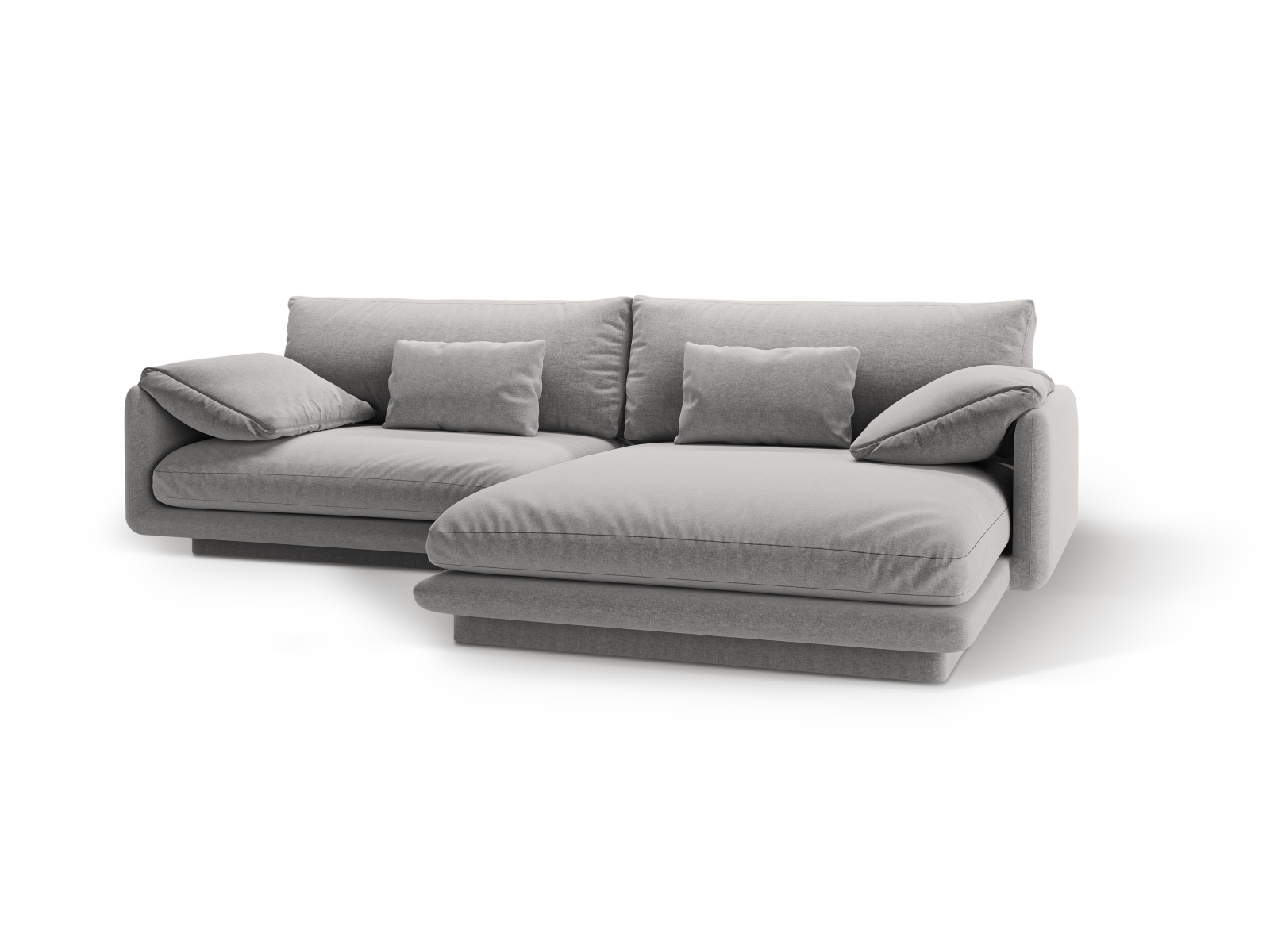 Right Corner Sofa, "Torino", 4 Seats, 250x170x83