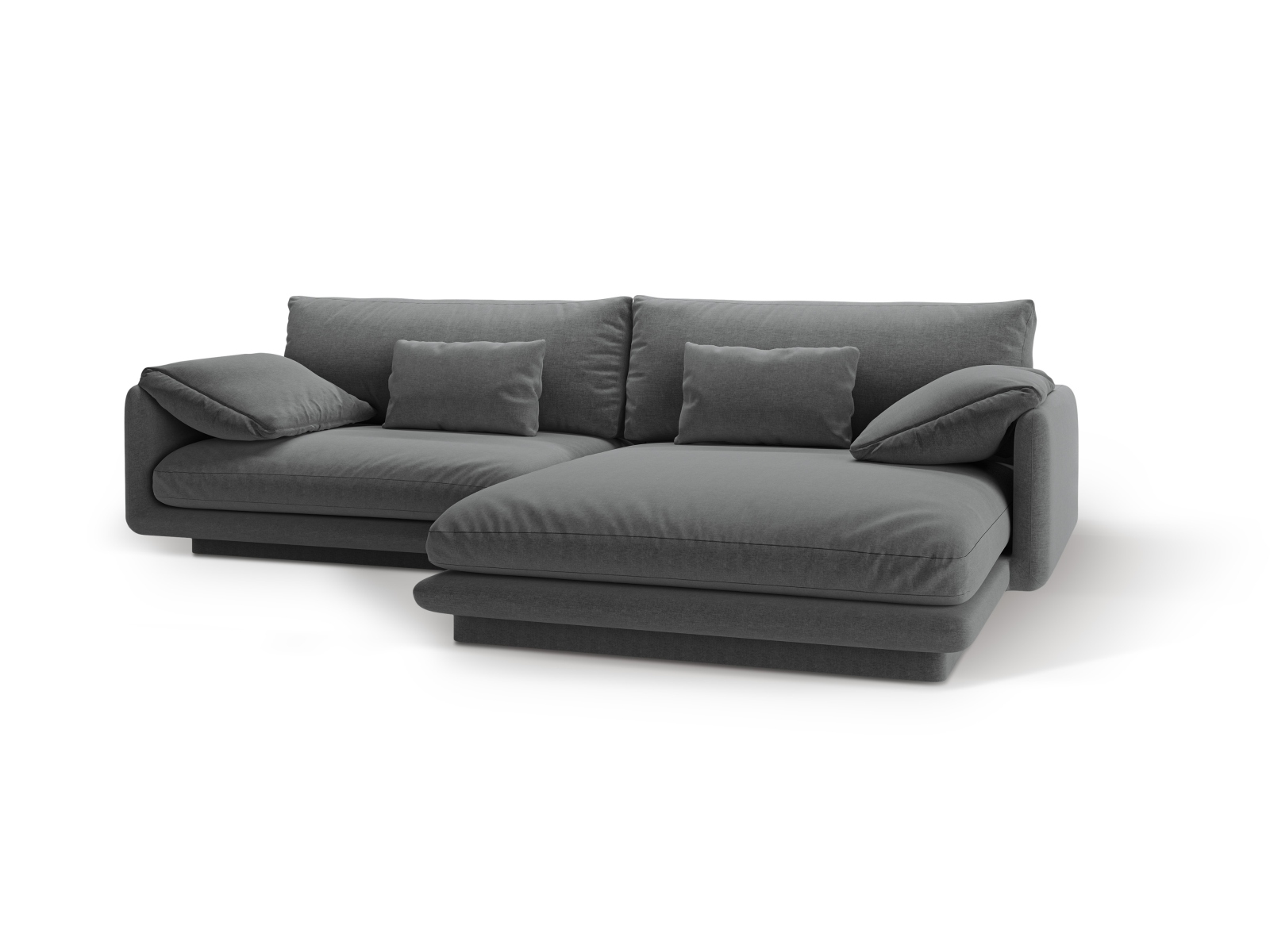Right Corner Sofa, "Torino", 4 Seats, 250x170x83
