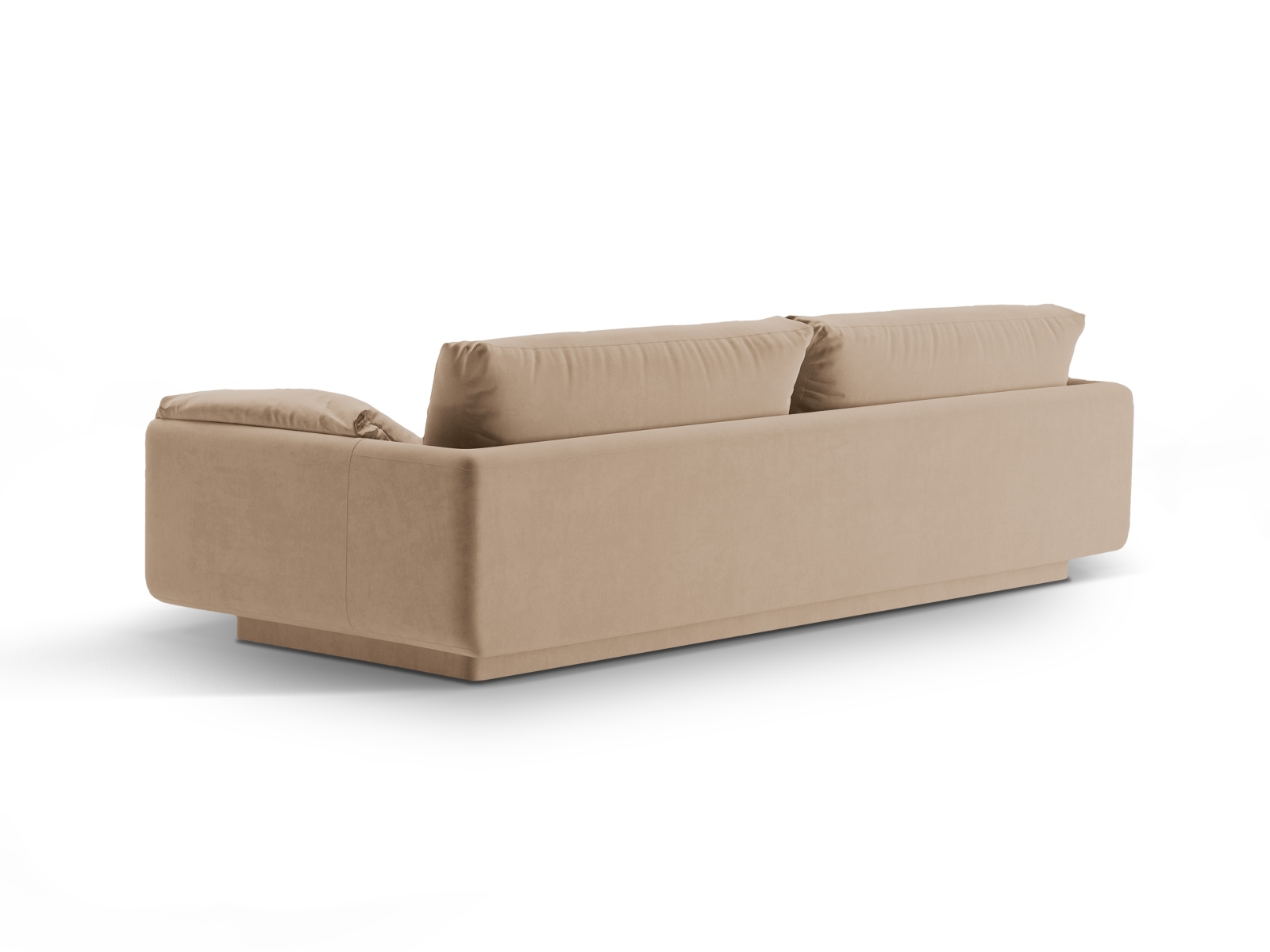 Velvet Sofa, "Torino", 4 Seats, 250x103x83