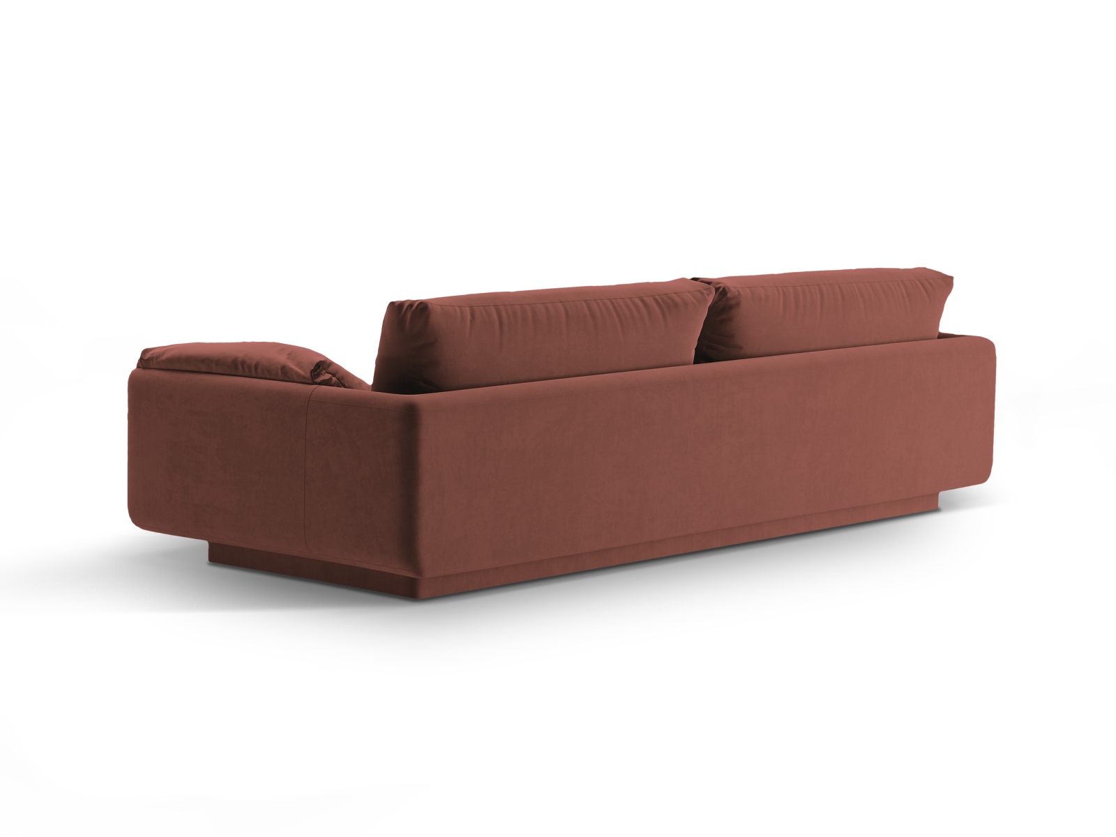 Velvet Sofa, "Torino", 4 Seats, 250x103x83