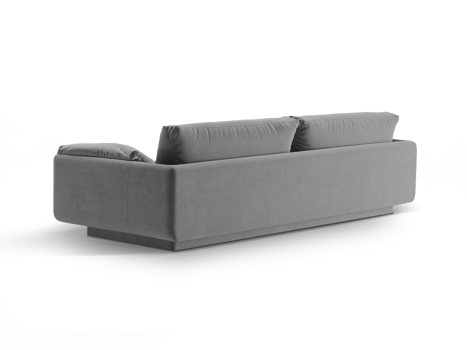 Velvet Sofa, "Torino", 4 Seats, 250x103x83