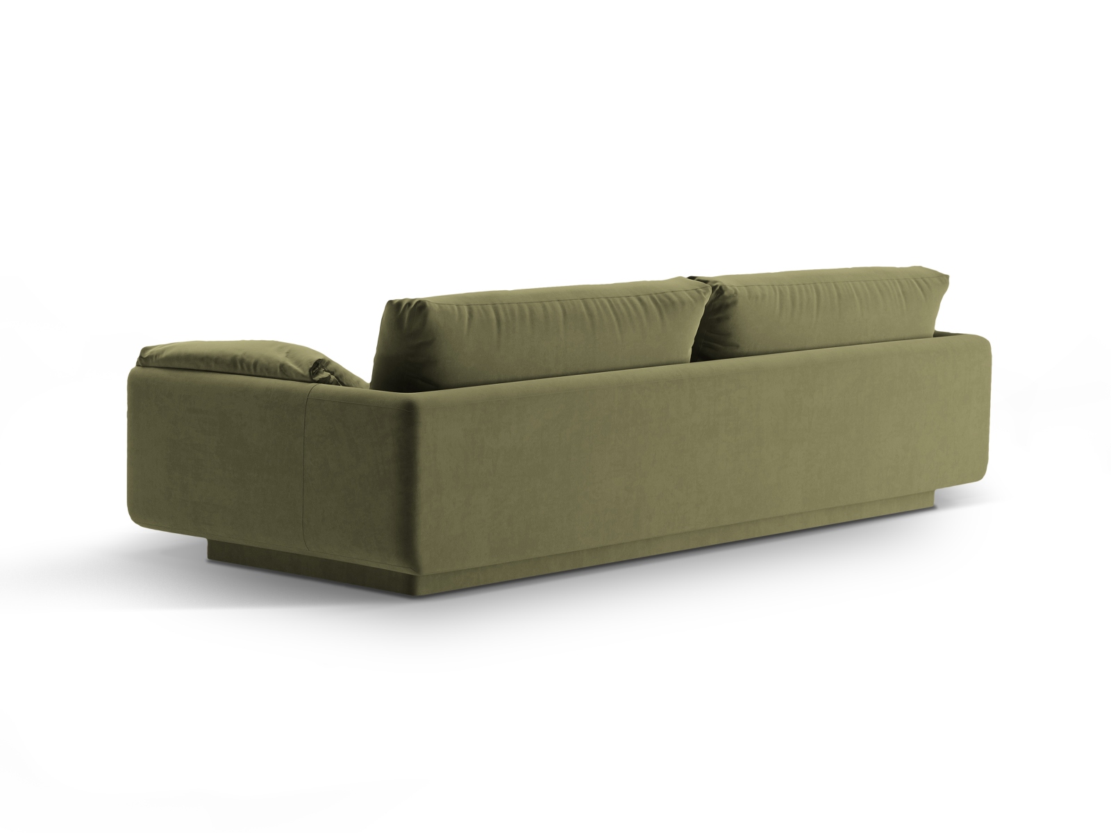 Velvet Sofa, "Torino", 4 Seats, 250x103x83