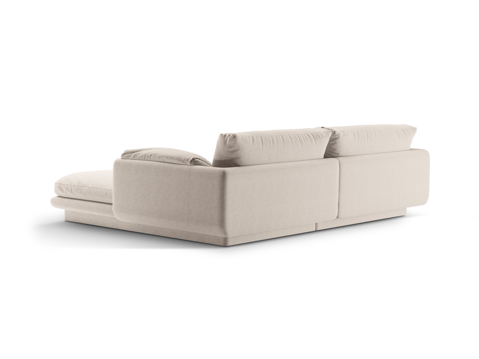Left Corner Sofa, "Torino", 3 Seats, 220x170x83