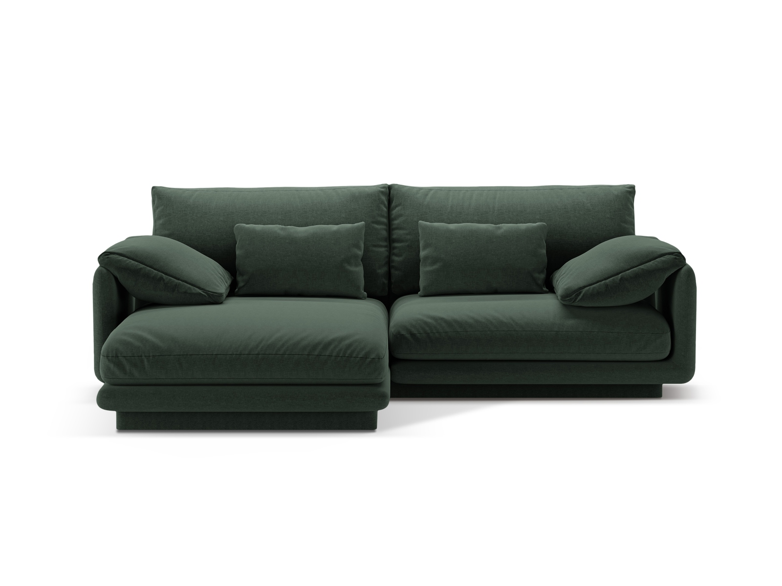 Left Corner Sofa, "Torino", 3 Seats, 220x170x83