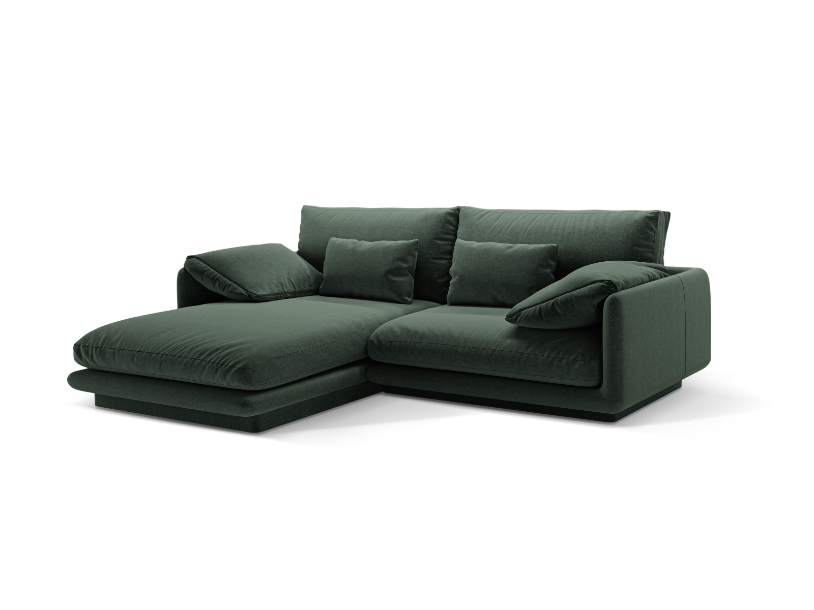 Left Corner Sofa, "Torino", 3 Seats, 220x170x83