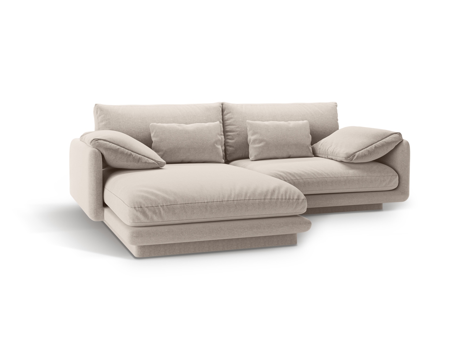 Left Corner Sofa, "Torino", 3 Seats, 220x170x83