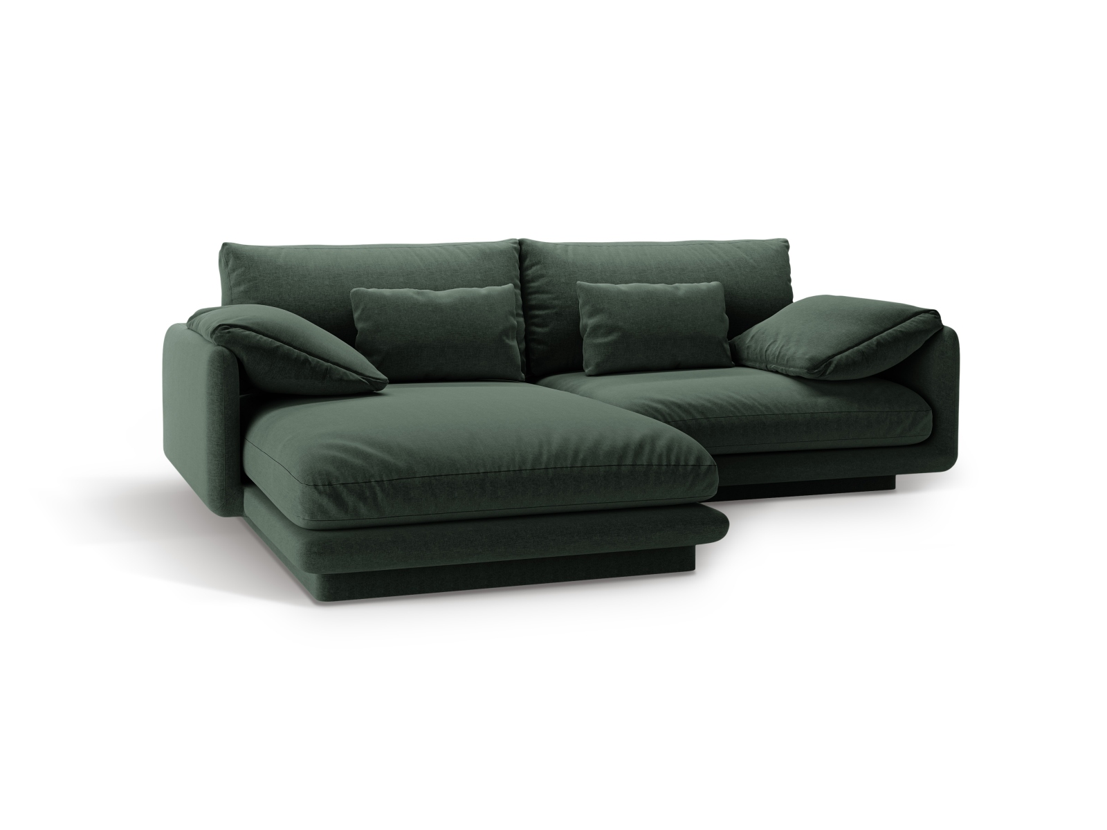Left Corner Sofa, "Torino", 3 Seats, 220x170x83