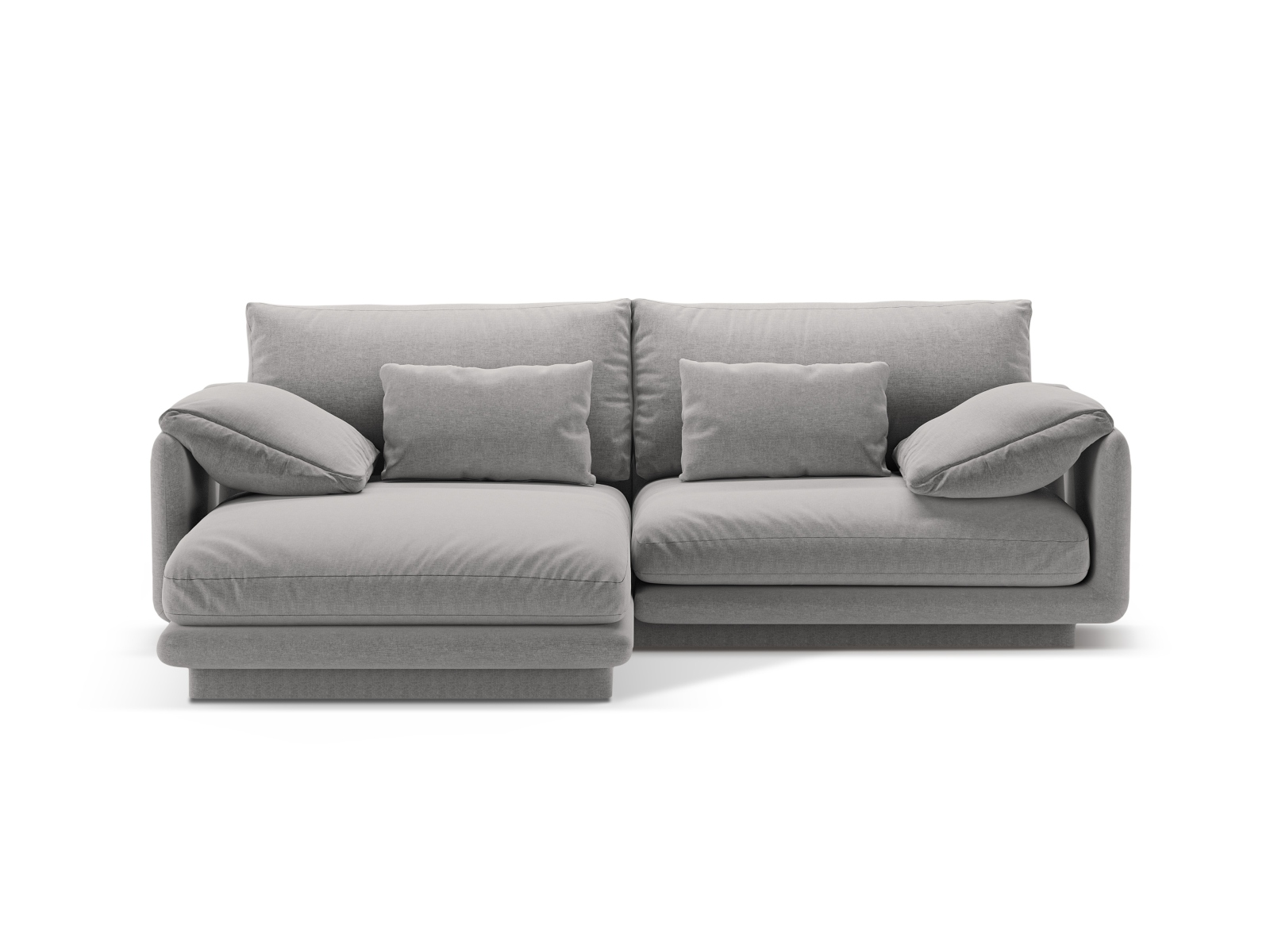 Left Corner Sofa, "Torino", 3 Seats, 220x170x83