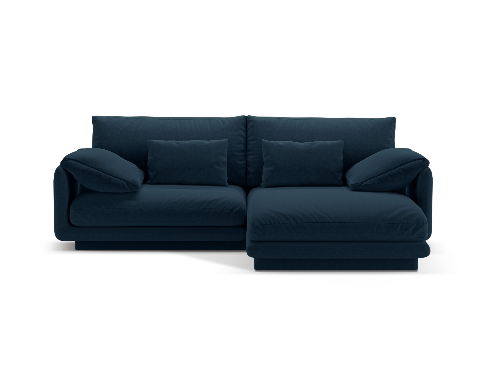 Right Corner Sofa, "Torino", 3 Seats, 220x170x83