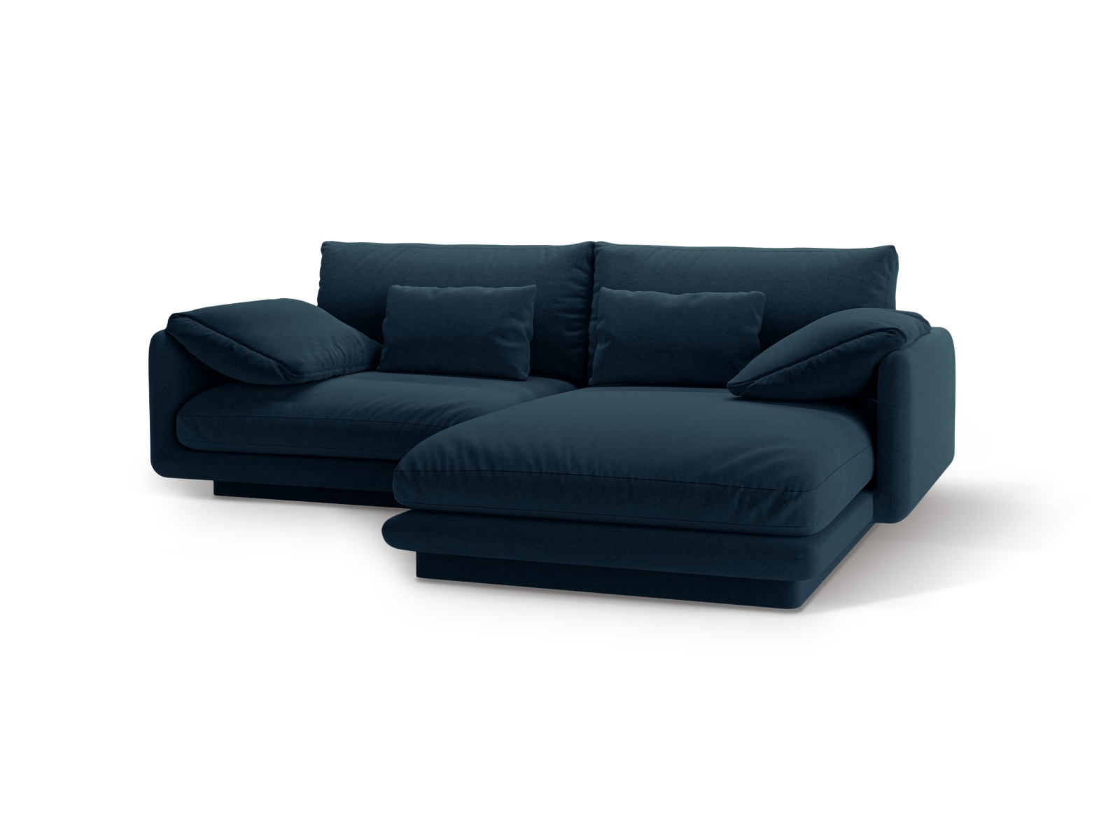 Right Corner Sofa, "Torino", 3 Seats, 220x170x83