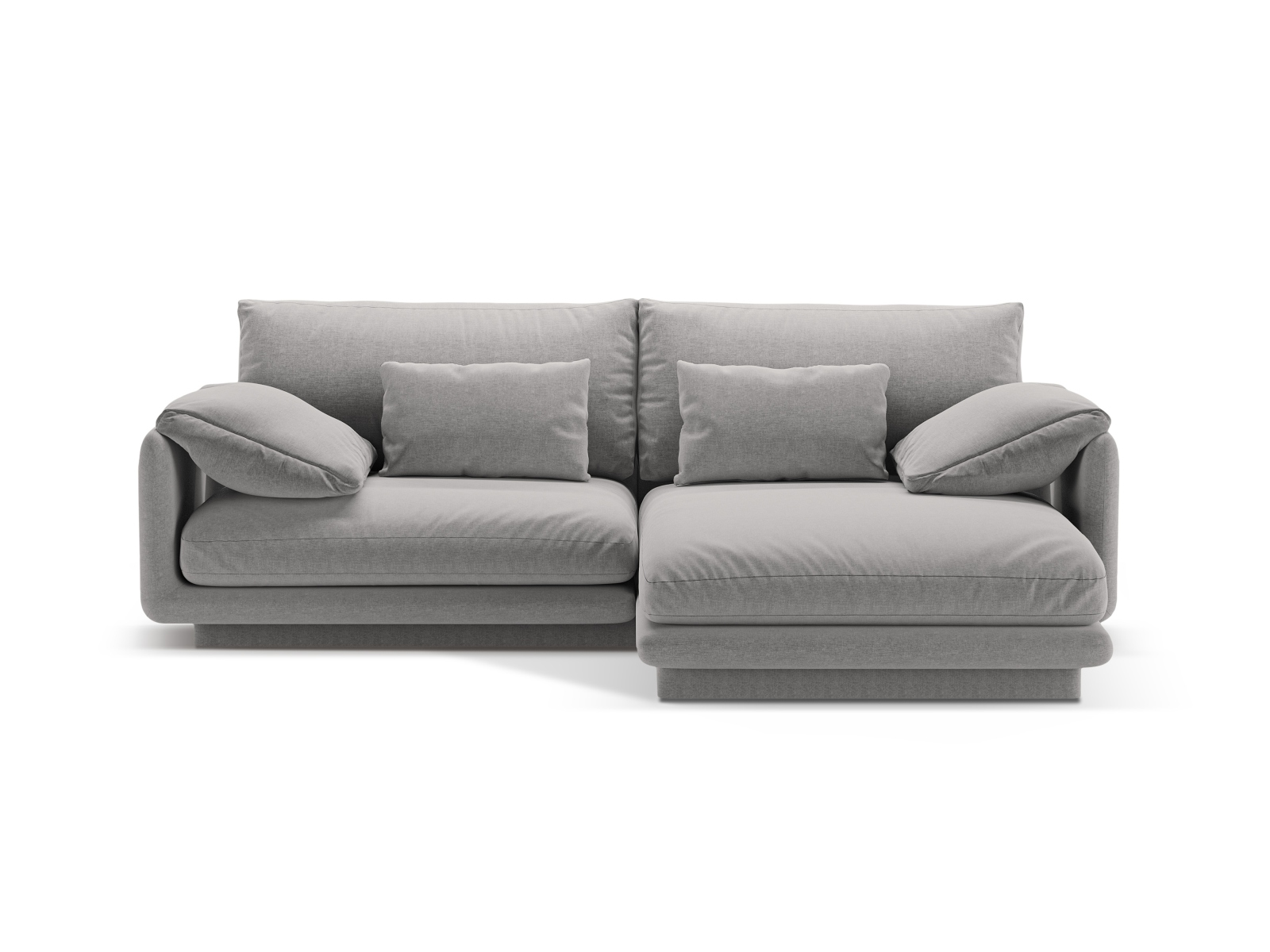 Right Corner Sofa, "Torino", 3 Seats, 220x170x83
