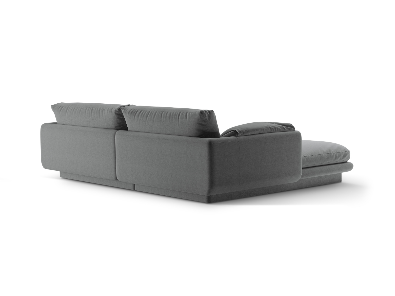 Right Corner Sofa, "Torino", 3 Seats, 220x170x83