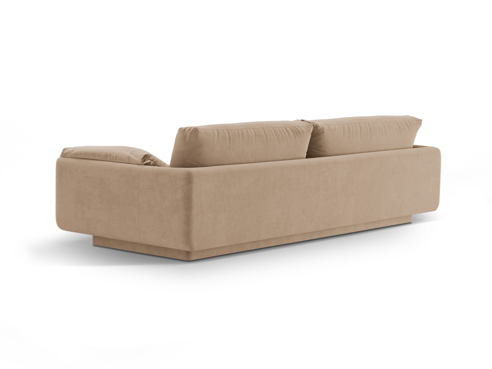 Velvet Sofa, "Torino", 3 Seats, 220x103x83
