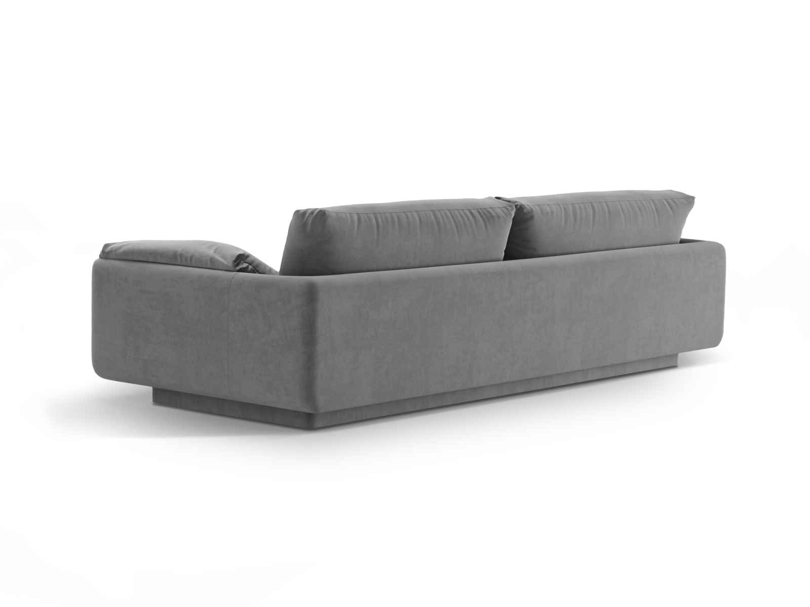 Velvet Sofa, "Torino", 3 Seats, 220x103x83