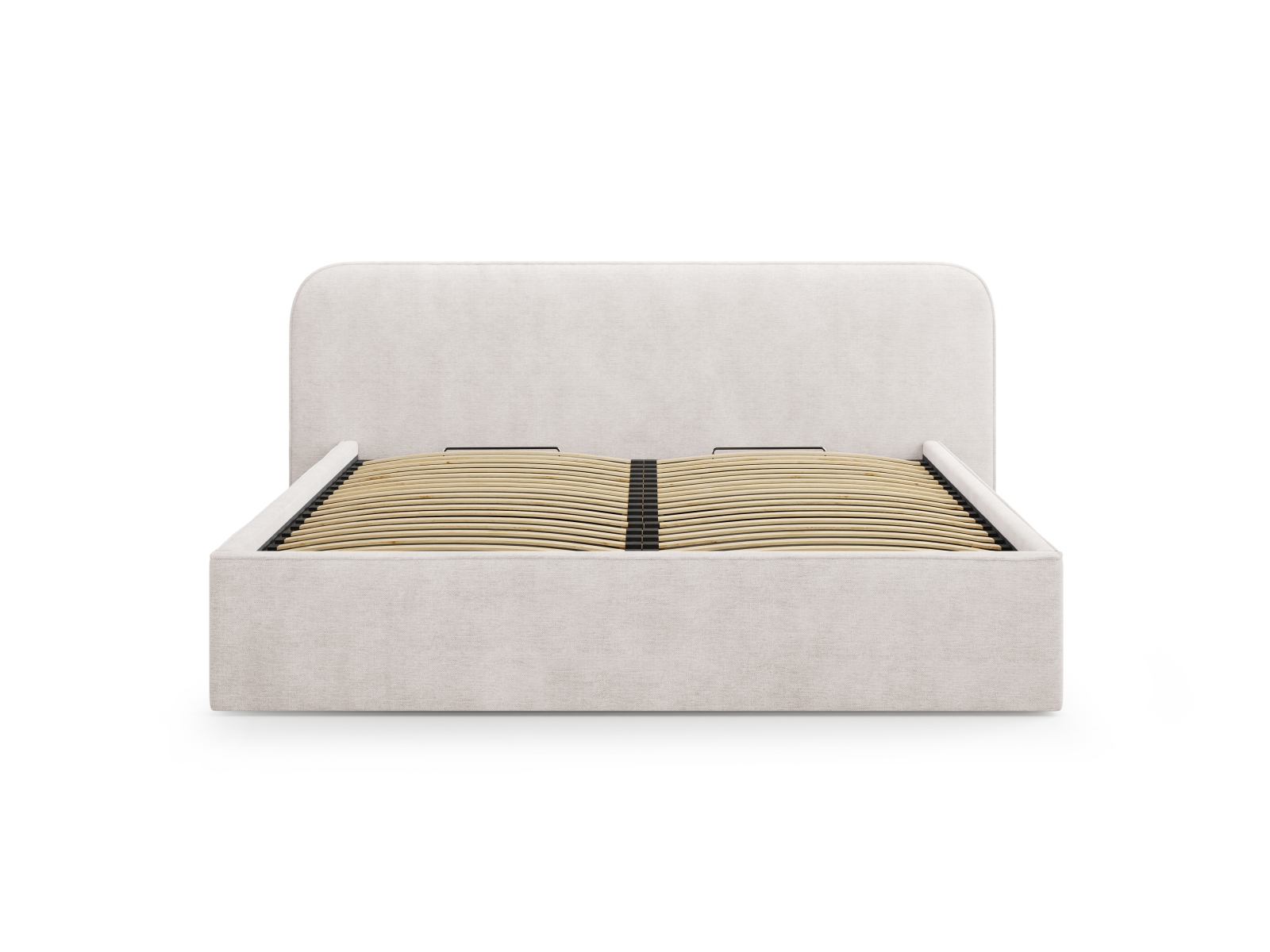 Storage Bed With Headboard, "Elizabeth", 185x215x90