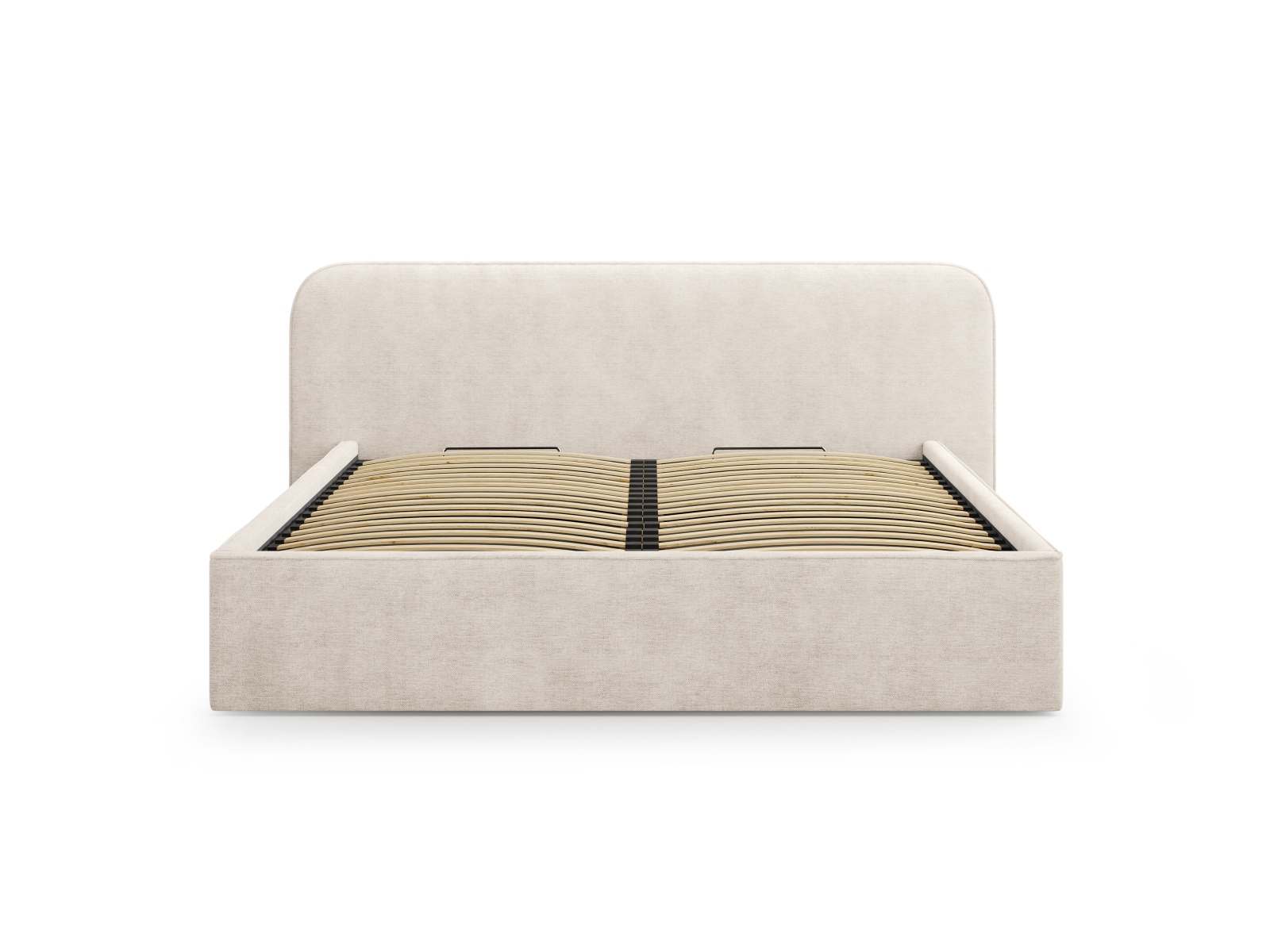 Storage Bed With Headboard, "Elizabeth", 185x215x90