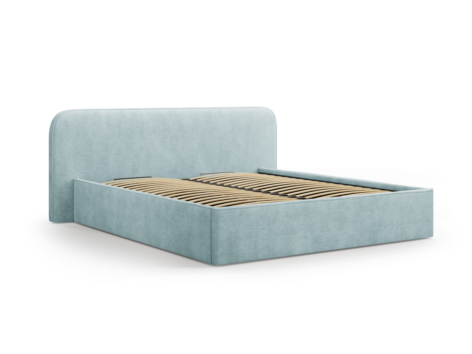 Storage Bed With Headboard, "Elizabeth", 185x215x90