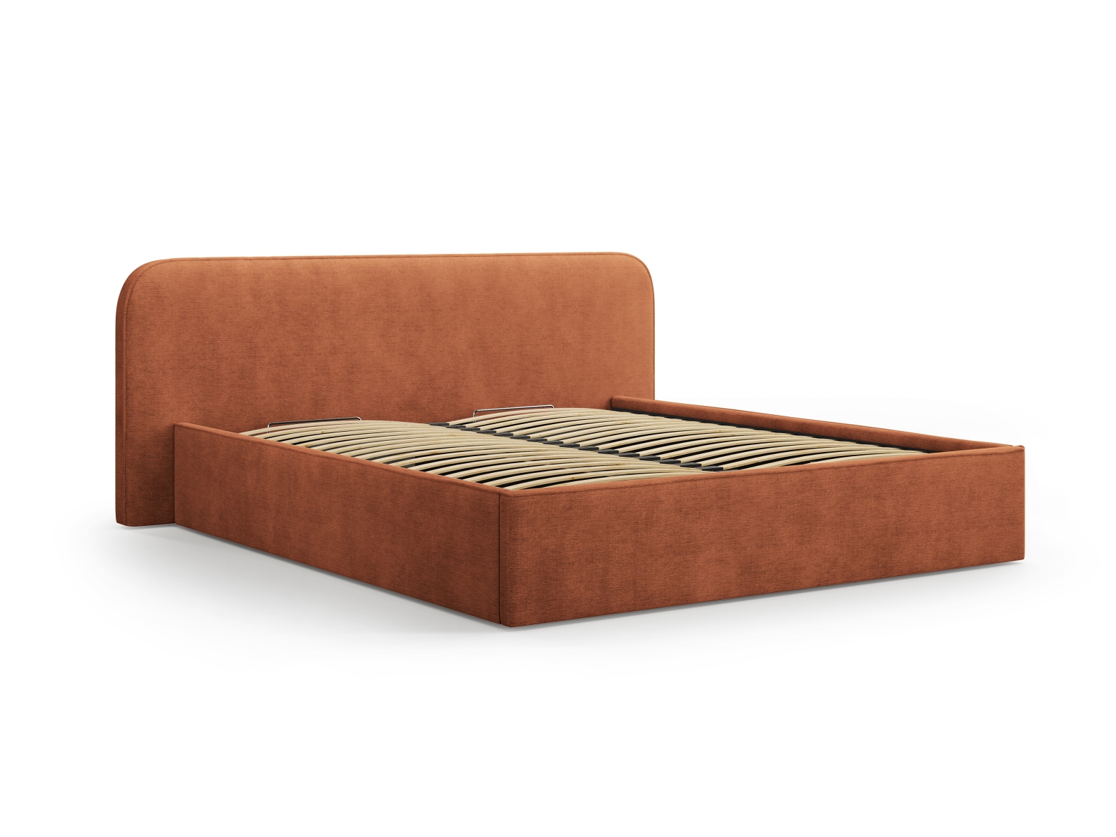Storage Bed With Headboard, "Elizabeth", 185x215x90