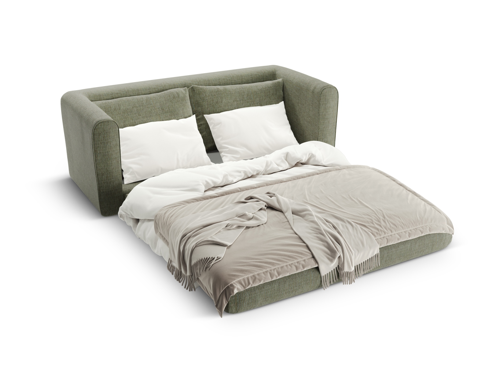 Sofa With Bed Function, "Lido", 2 Seats, 158x69x80