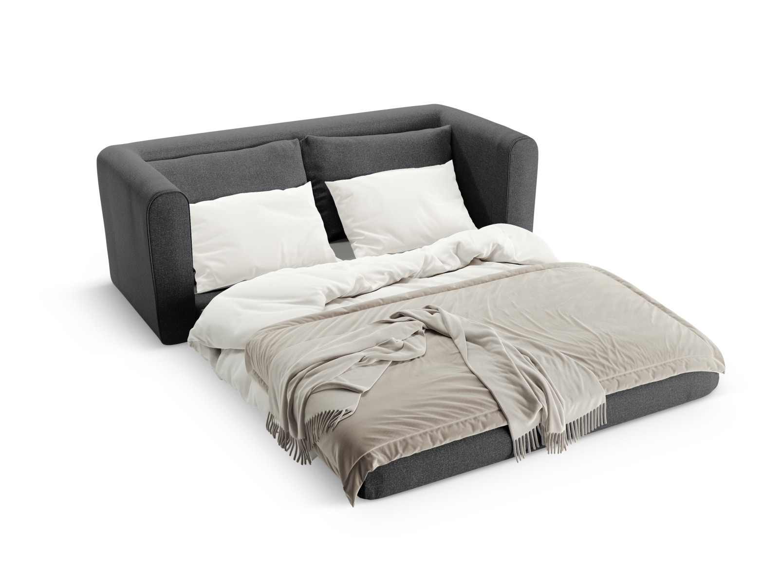 Sofa With Bed Function, "Lido", 2 Seats, 158x69x80