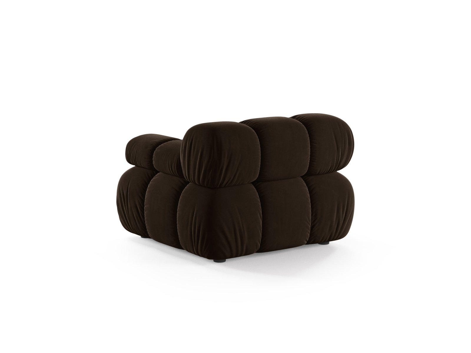 Velvet Modul Right, "Bellis", 1 Seat, 94x94x70