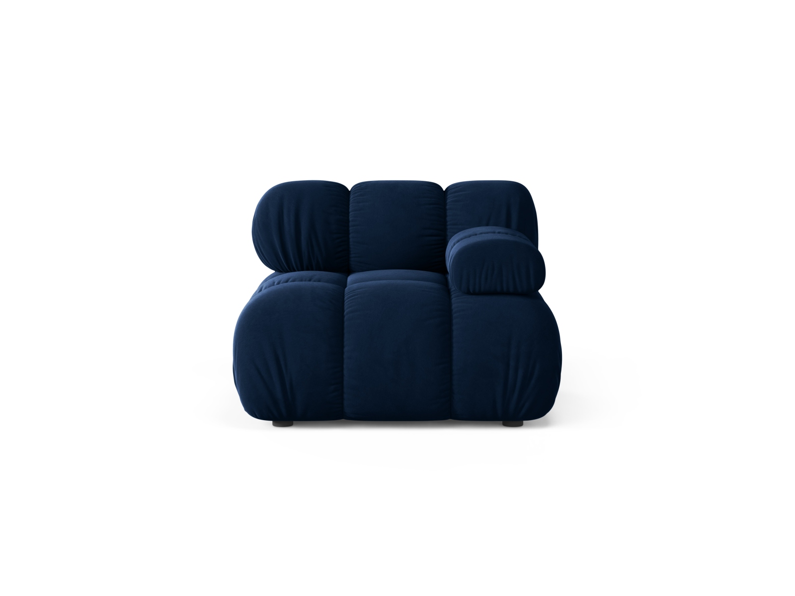 Velvet Modul Right, "Bellis", 1 Seat, 94x94x70