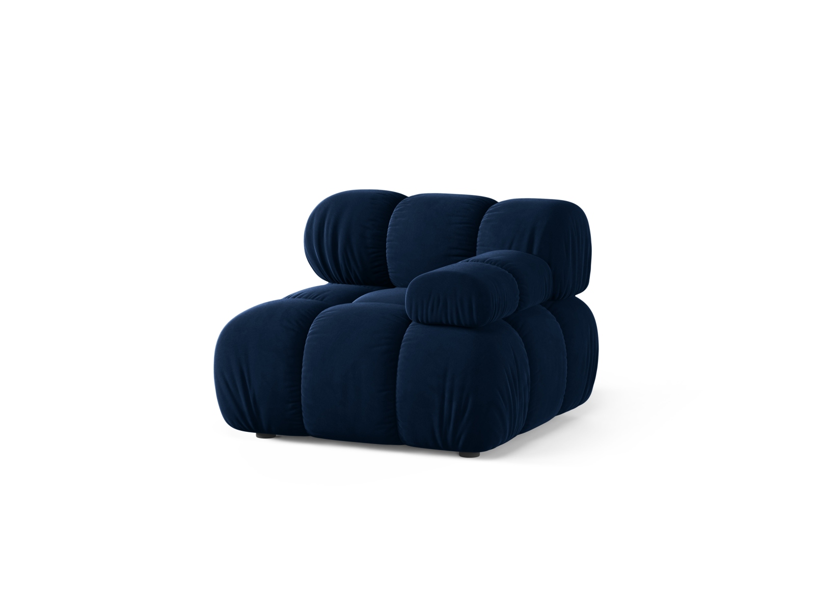 Velvet Modul Right, "Bellis", 1 Seat, 94x94x70
