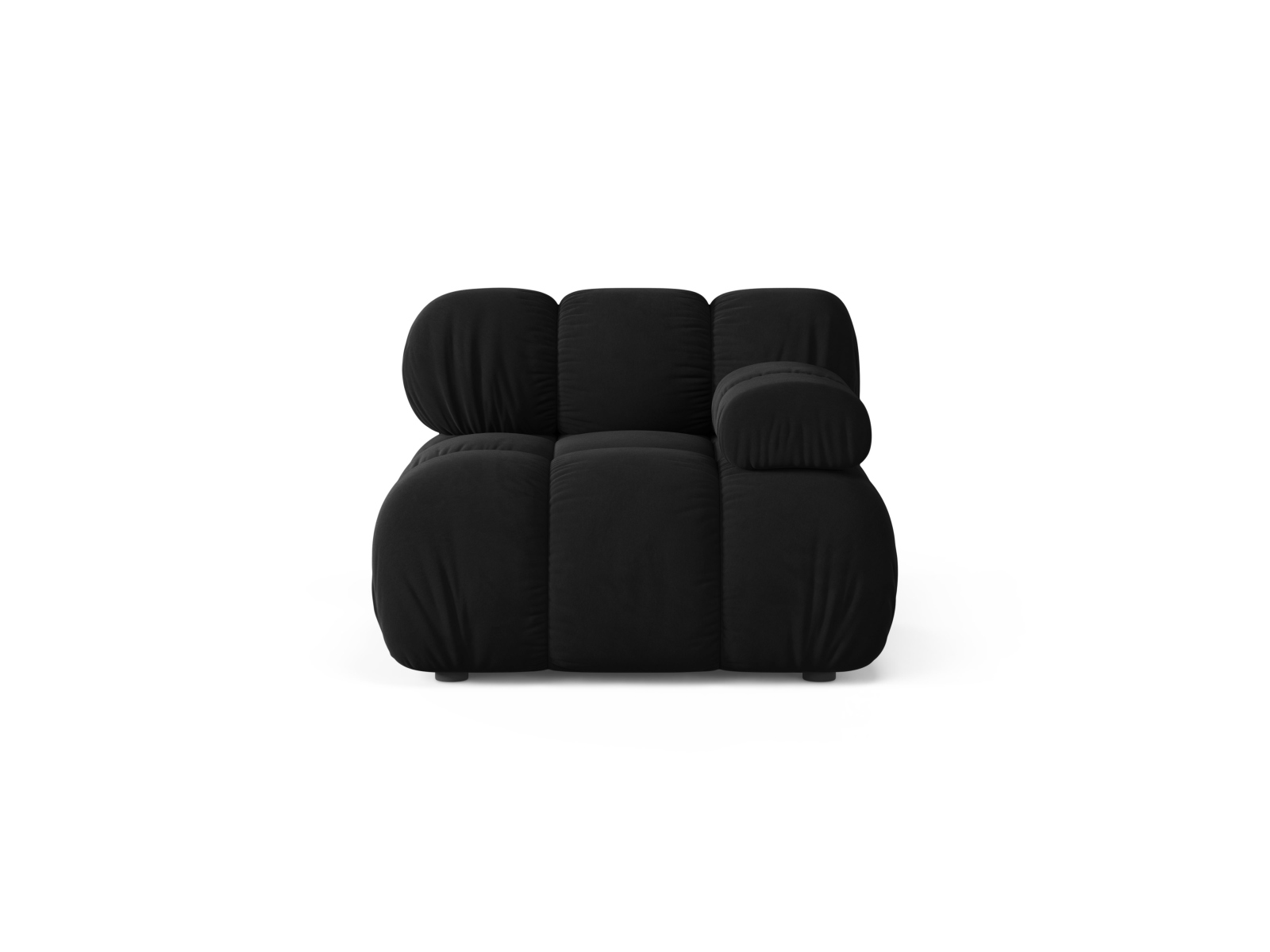Velvet Modul Right, "Bellis", 1 Seat, 94x94x70