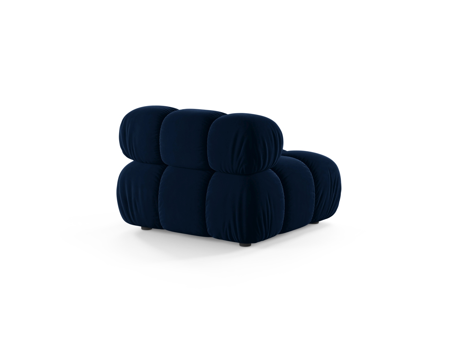 Velvet Modul Armless, "Bellis", 1 Seat, 94x94x70
