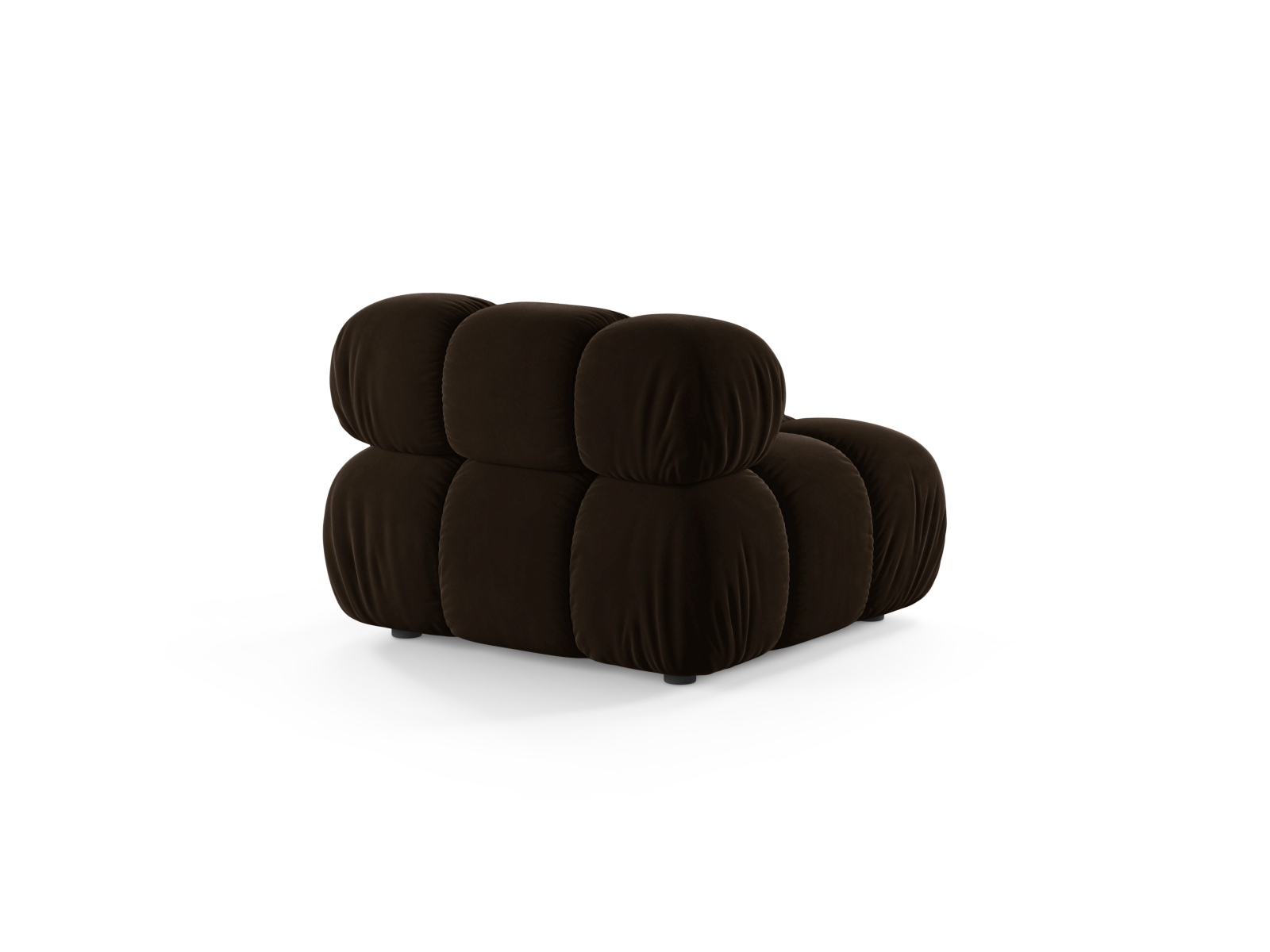 Velvet Modul Armless, "Bellis", 1 Seat, 94x94x70