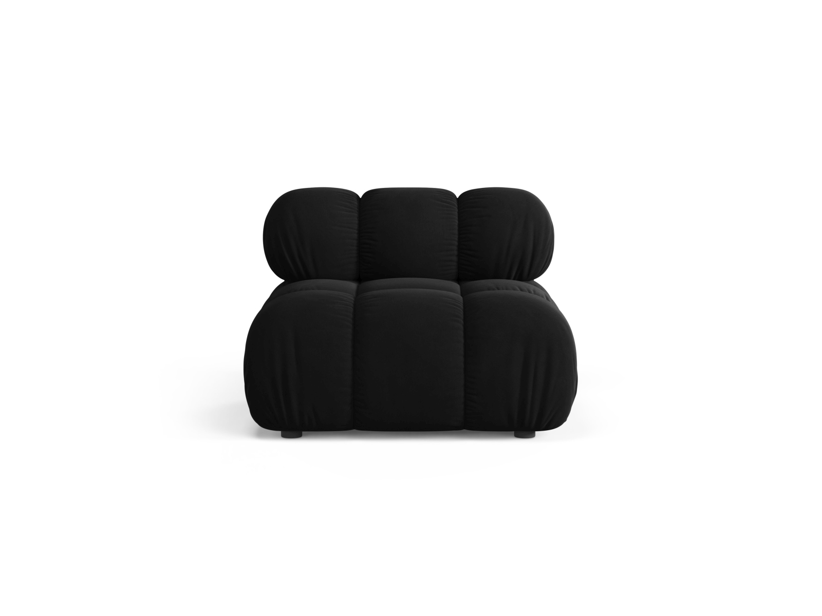 Velvet Modul Armless, "Bellis", 1 Seat, 94x94x70