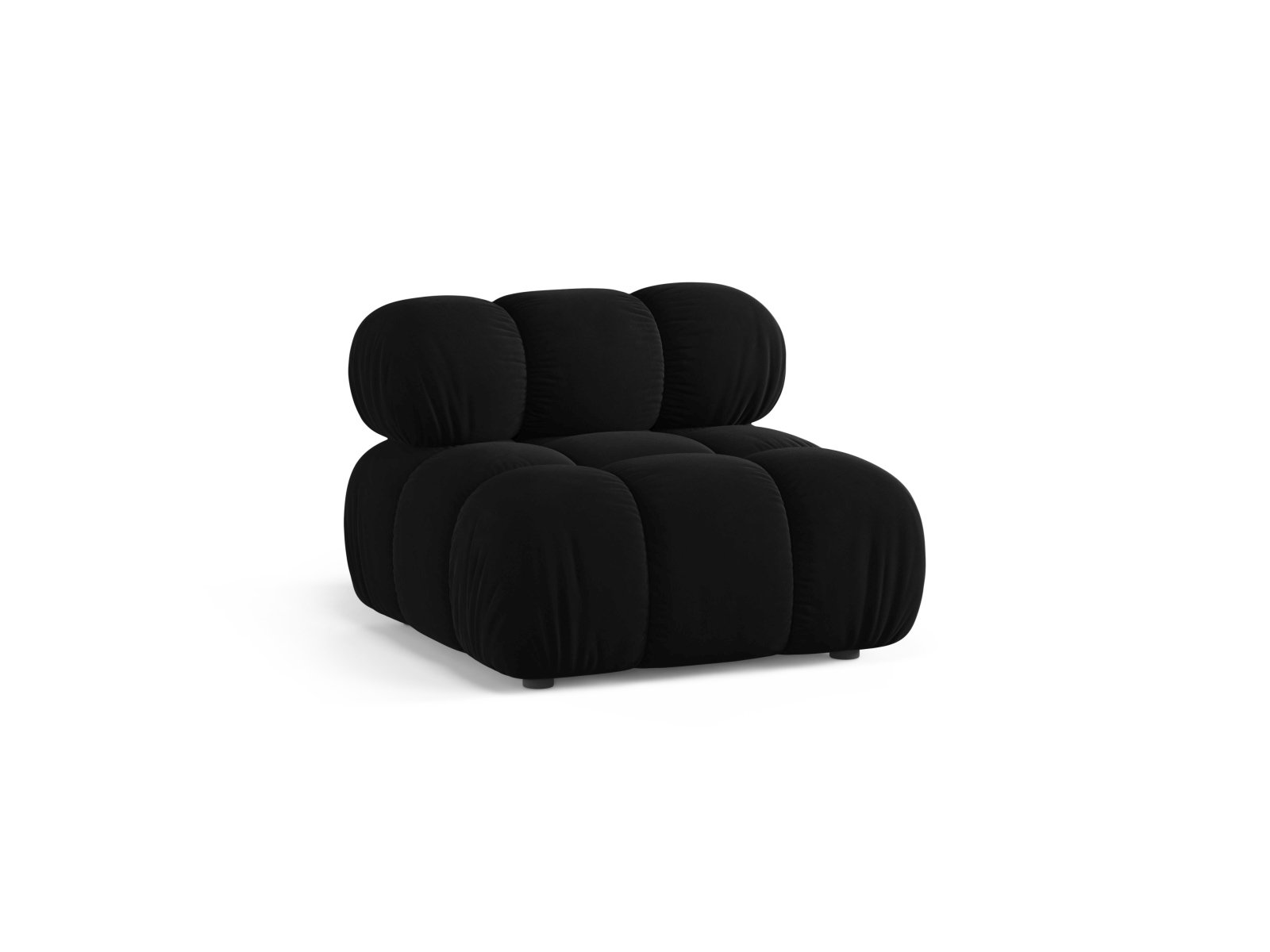 Velvet Modul Armless, "Bellis", 1 Seat, 94x94x70