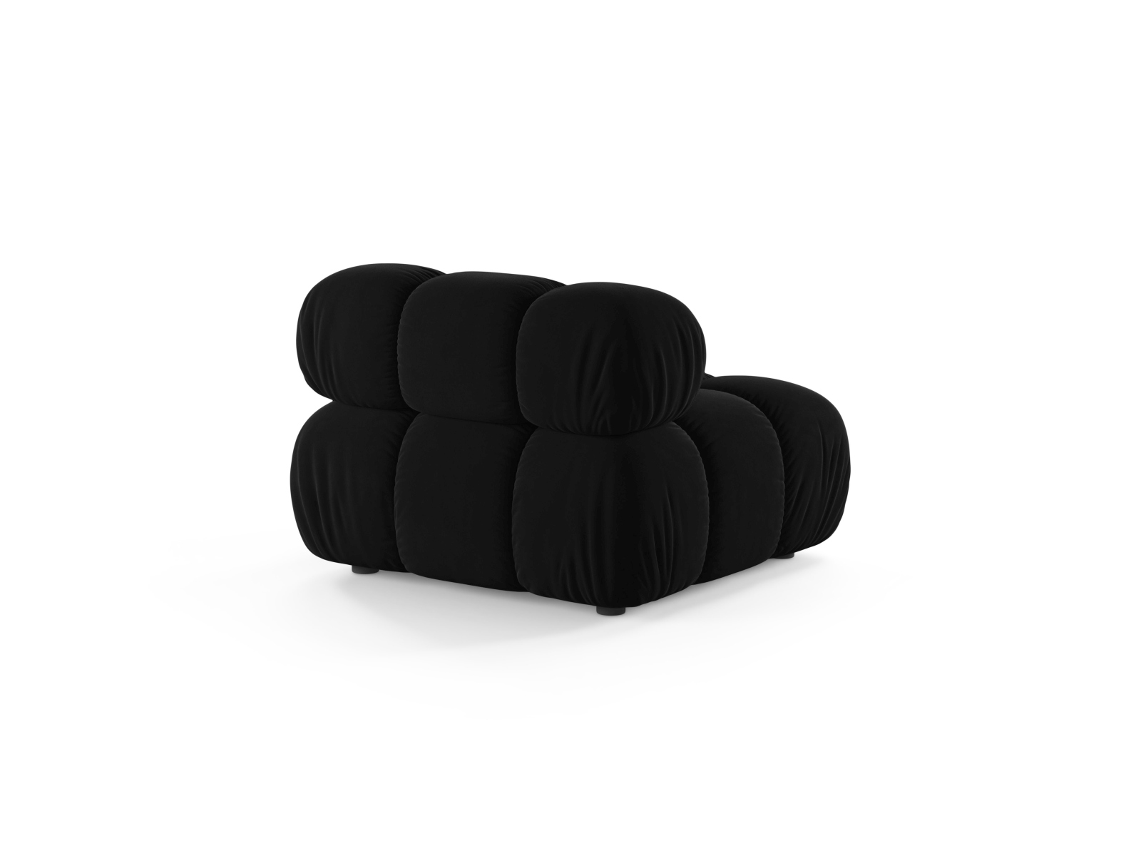 Velvet Modul Armless, "Bellis", 1 Seat, 94x94x70