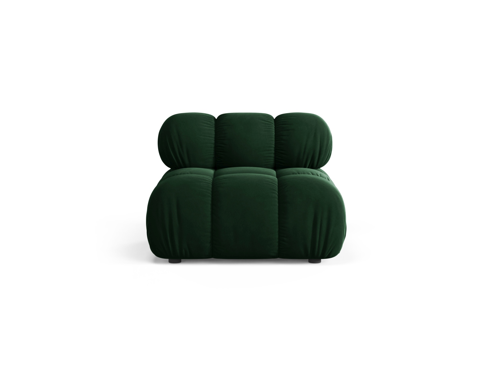 Velvet Modul Armless, "Bellis", 1 Seat, 94x94x70