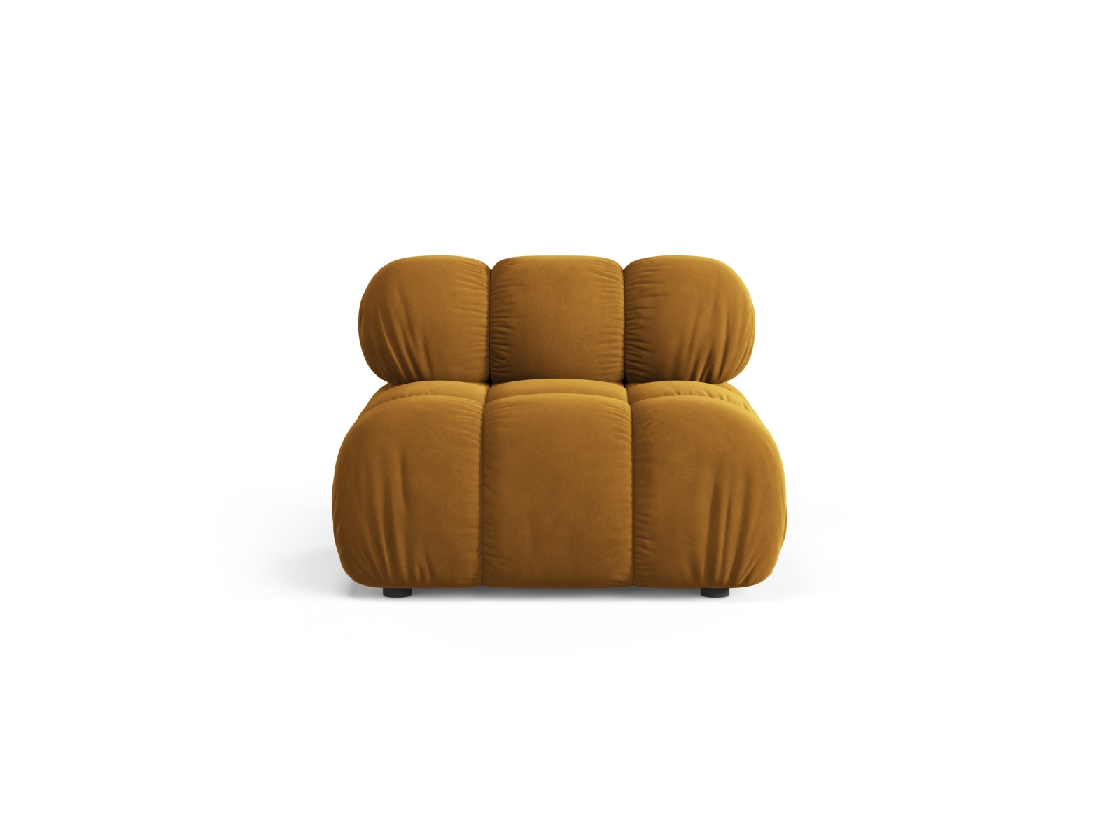 Velvet Modul Armless, "Bellis", 1 Seat, 94x94x70