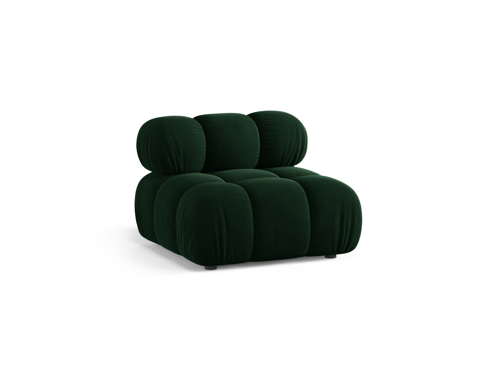 Velvet Modul Armless, "Bellis", 1 Seat, 94x94x70