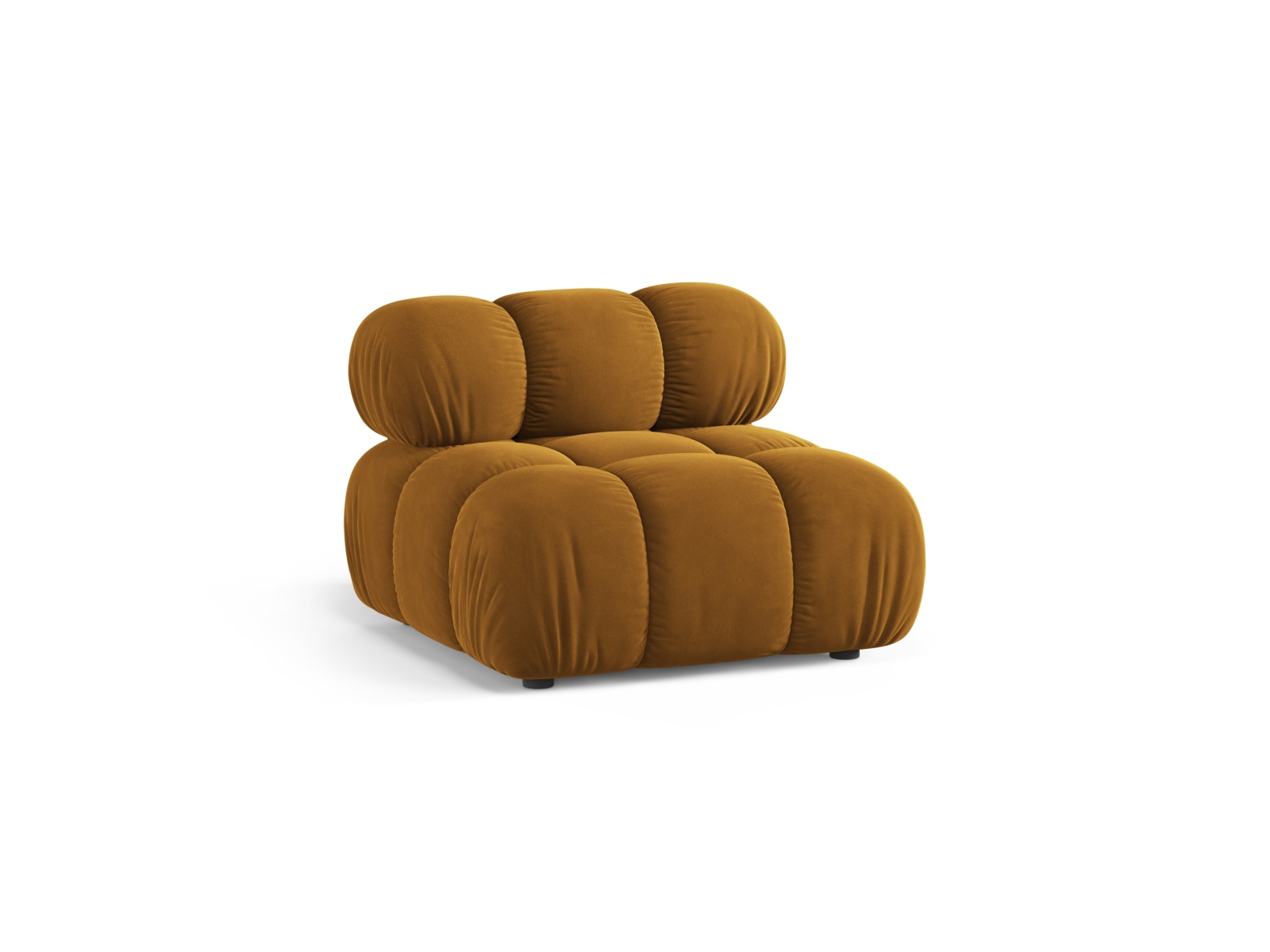 Velvet Modul Armless, "Bellis", 1 Seat, 94x94x70