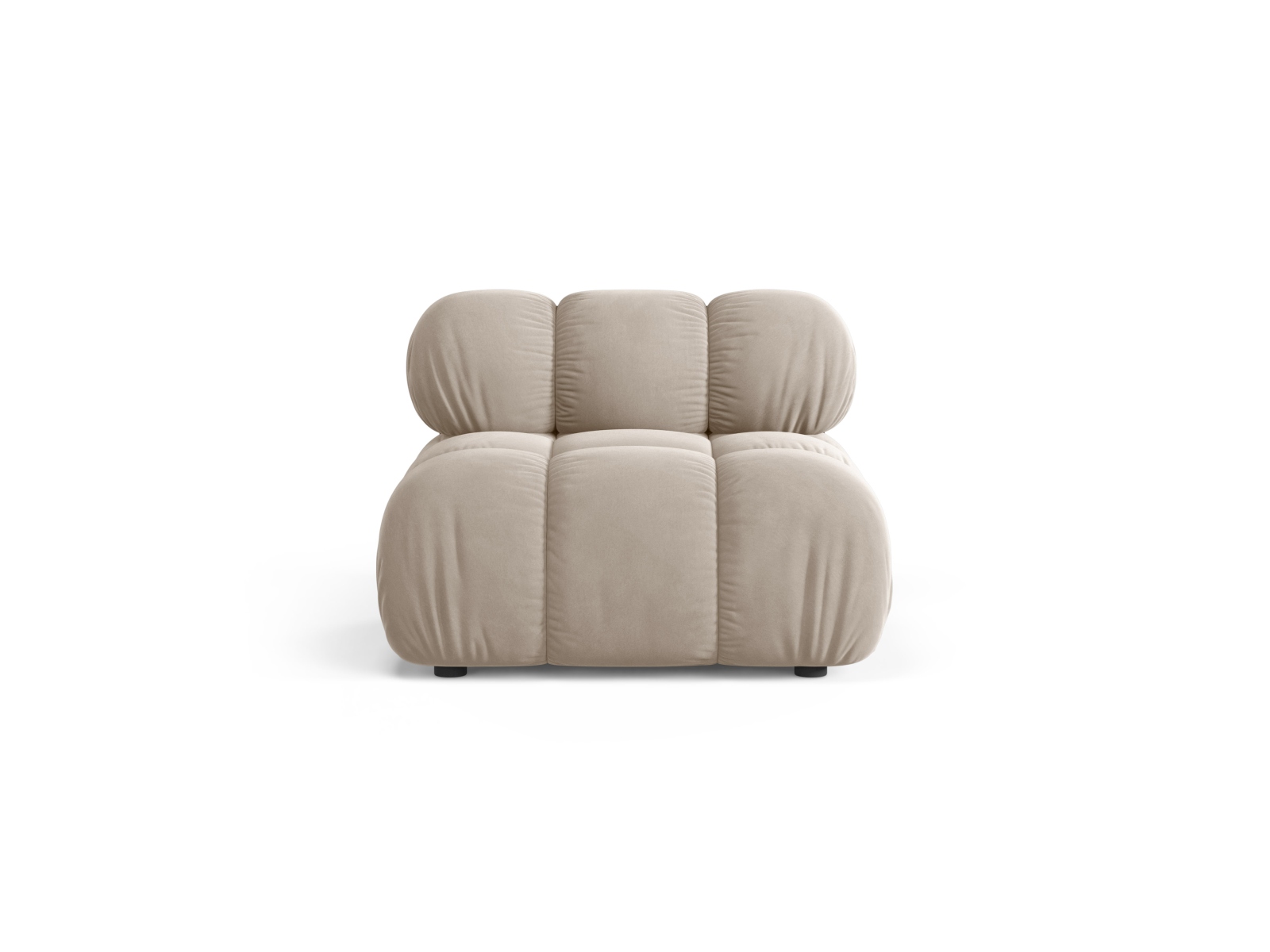 Velvet Modul Armless, "Bellis", 1 Seat, 94x94x70