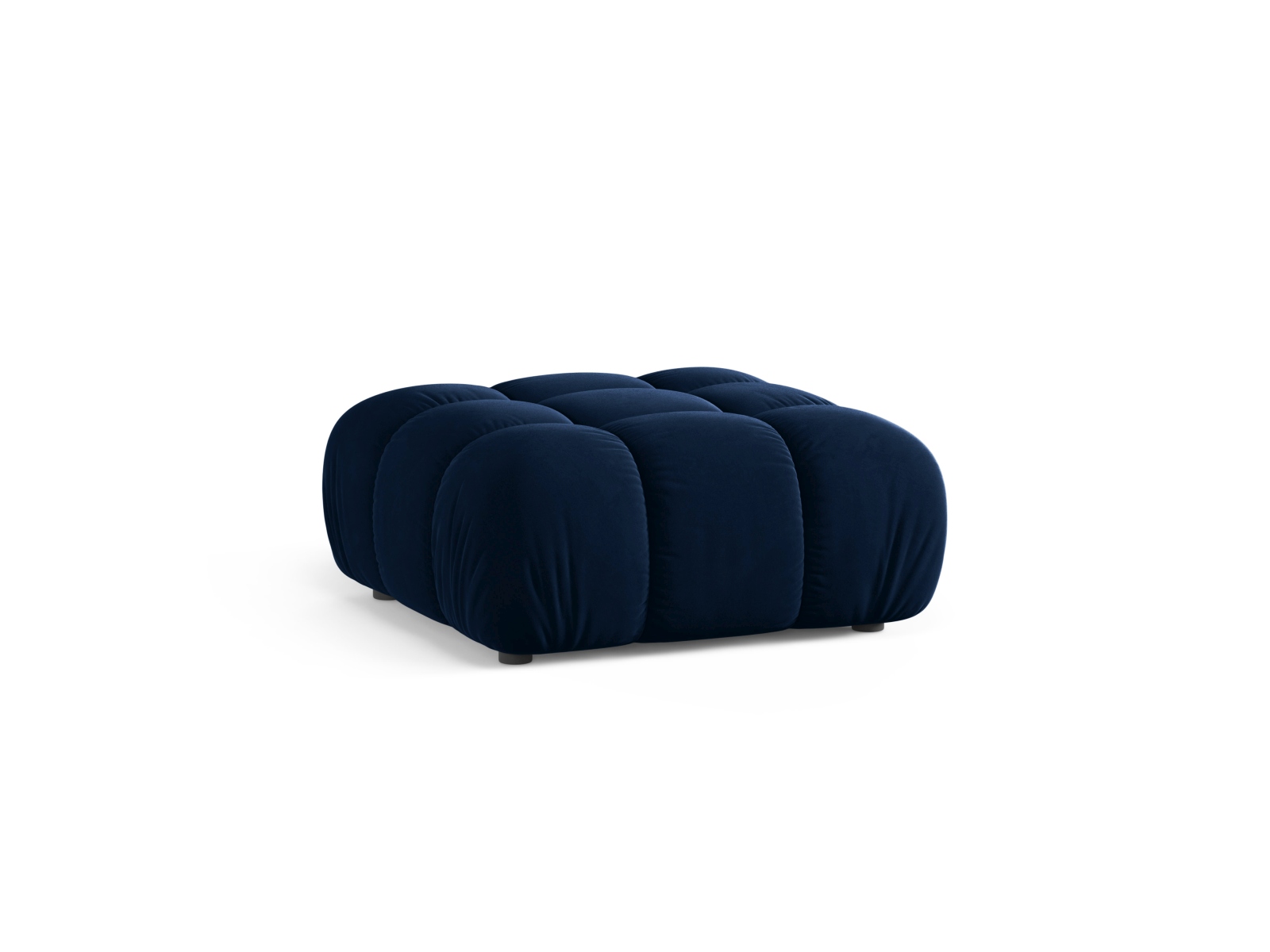 Velvet Pouf, "Bellis", 1 Seat, 94x94x43